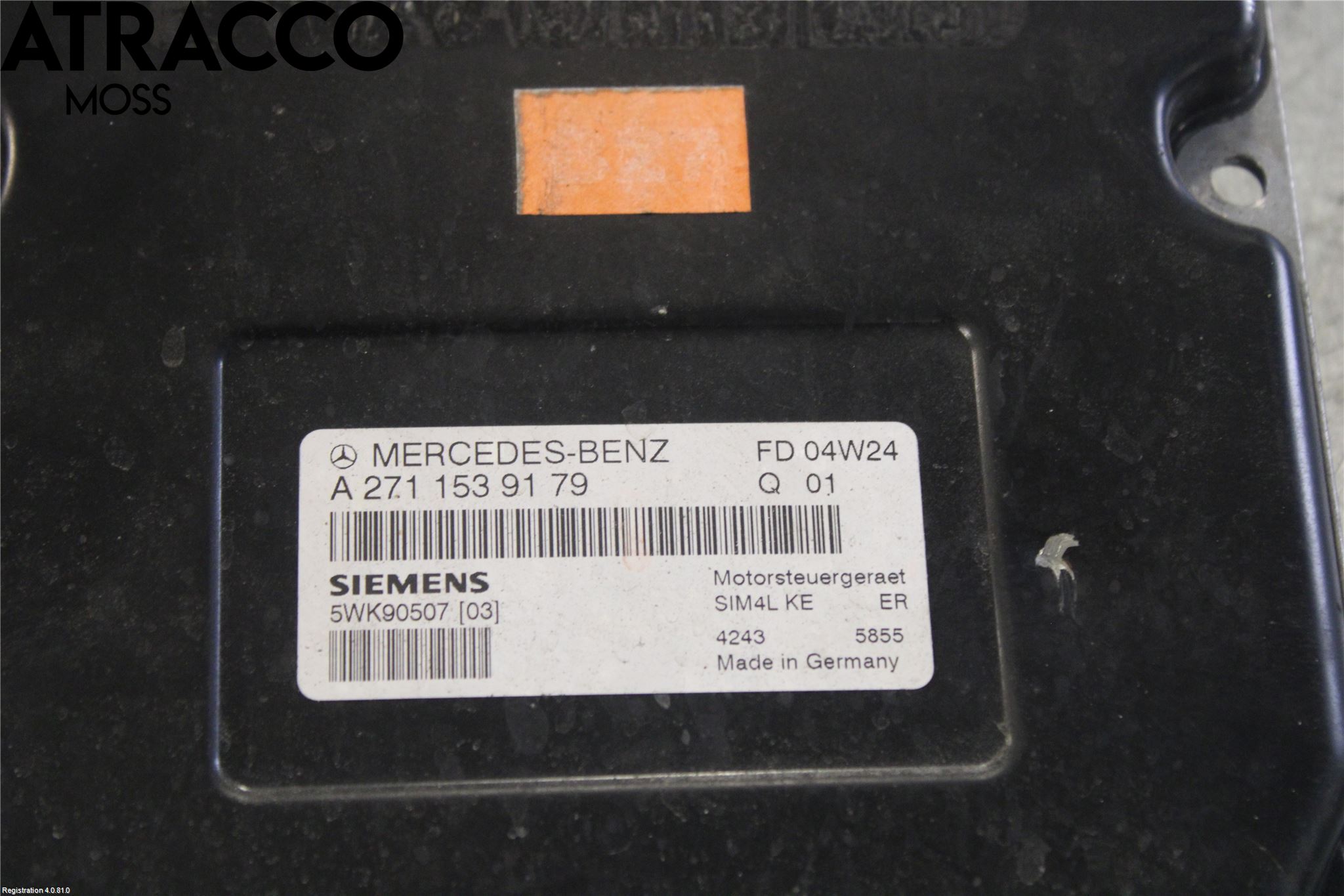 Mercedes-Benz MB E-KLASS (W211) 02-09 Styreenhet Innsprøytning