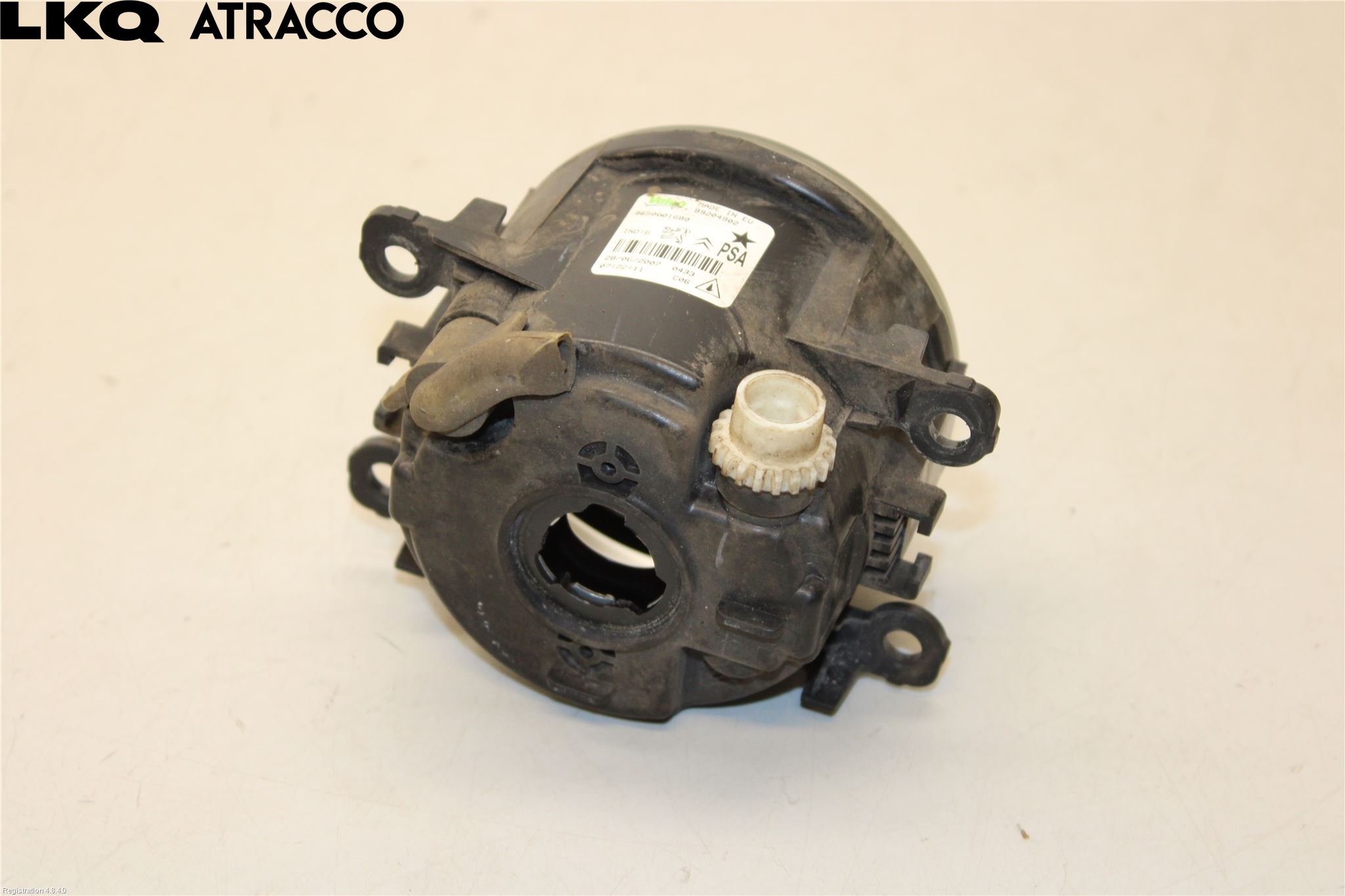 Peugeot 207 Frontlykt-Kurve-Tåkelys