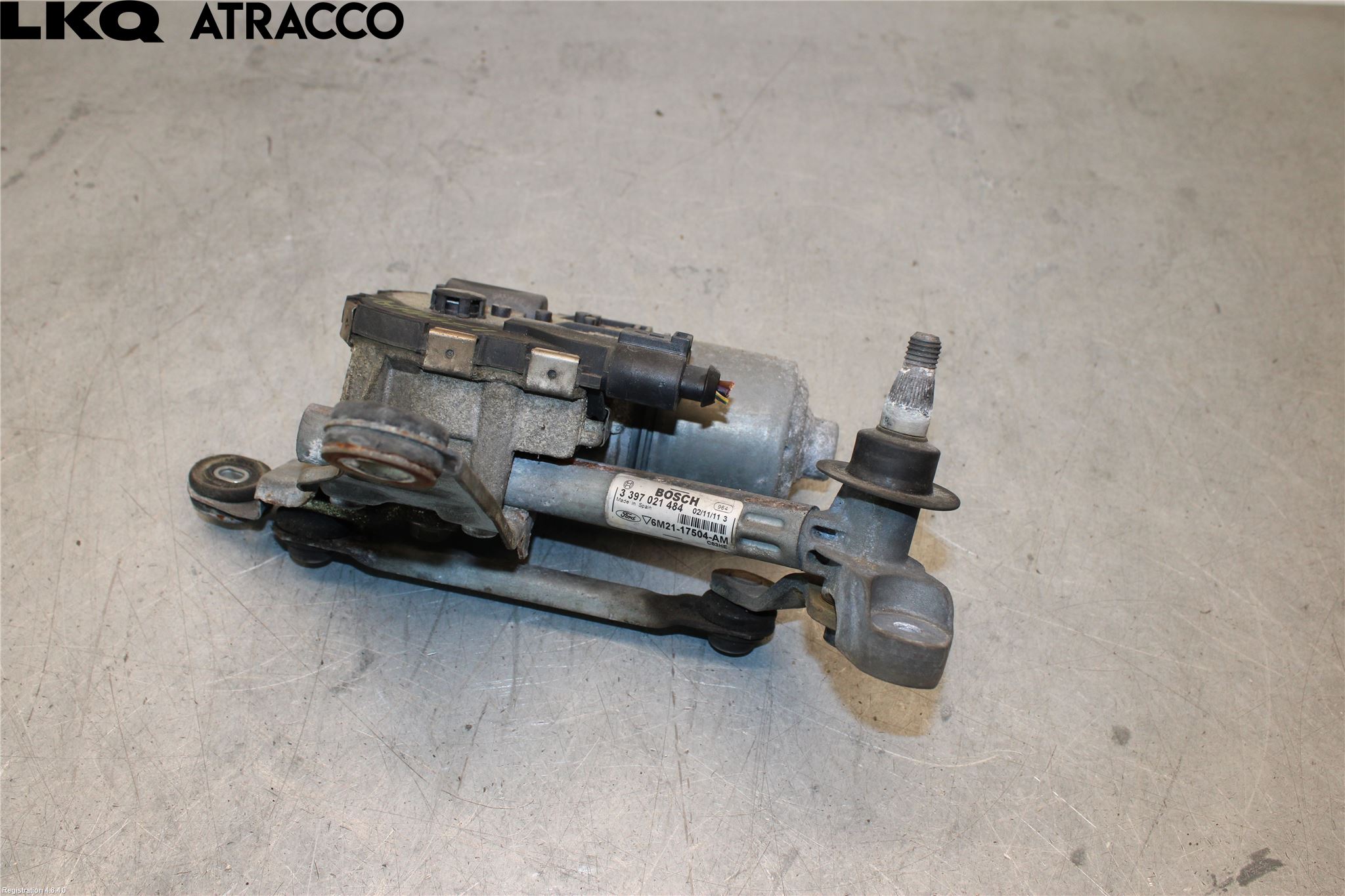 Ford S-MAX 06-15 Viskermotor Frontrute