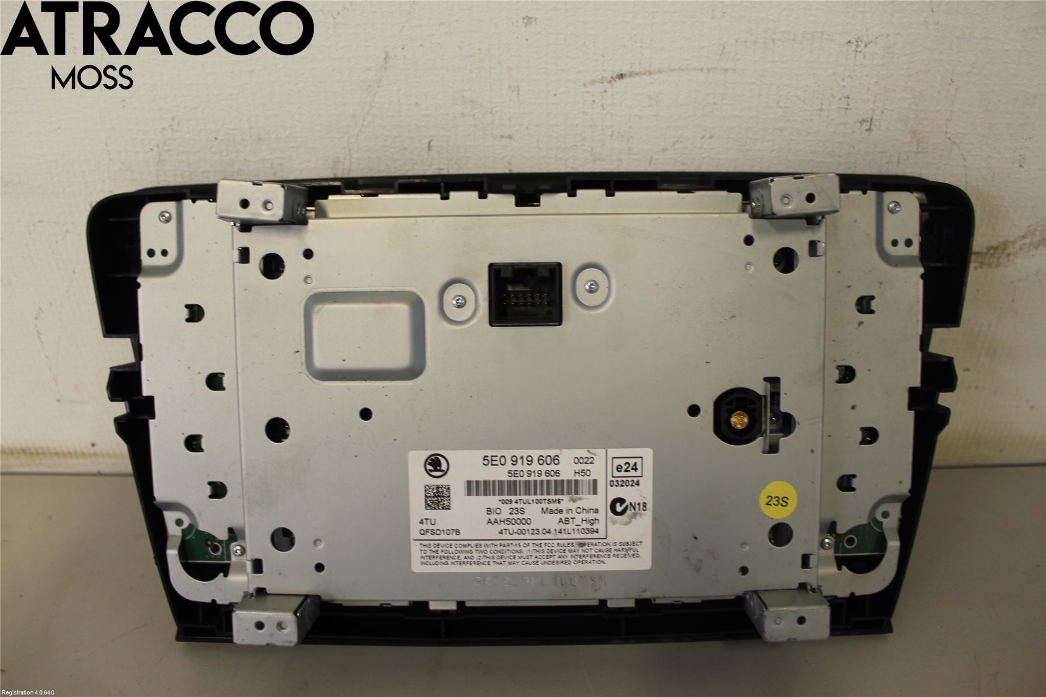 Skoda OCTAVIA (5E) 13-20 Stereo Radio Med Cd