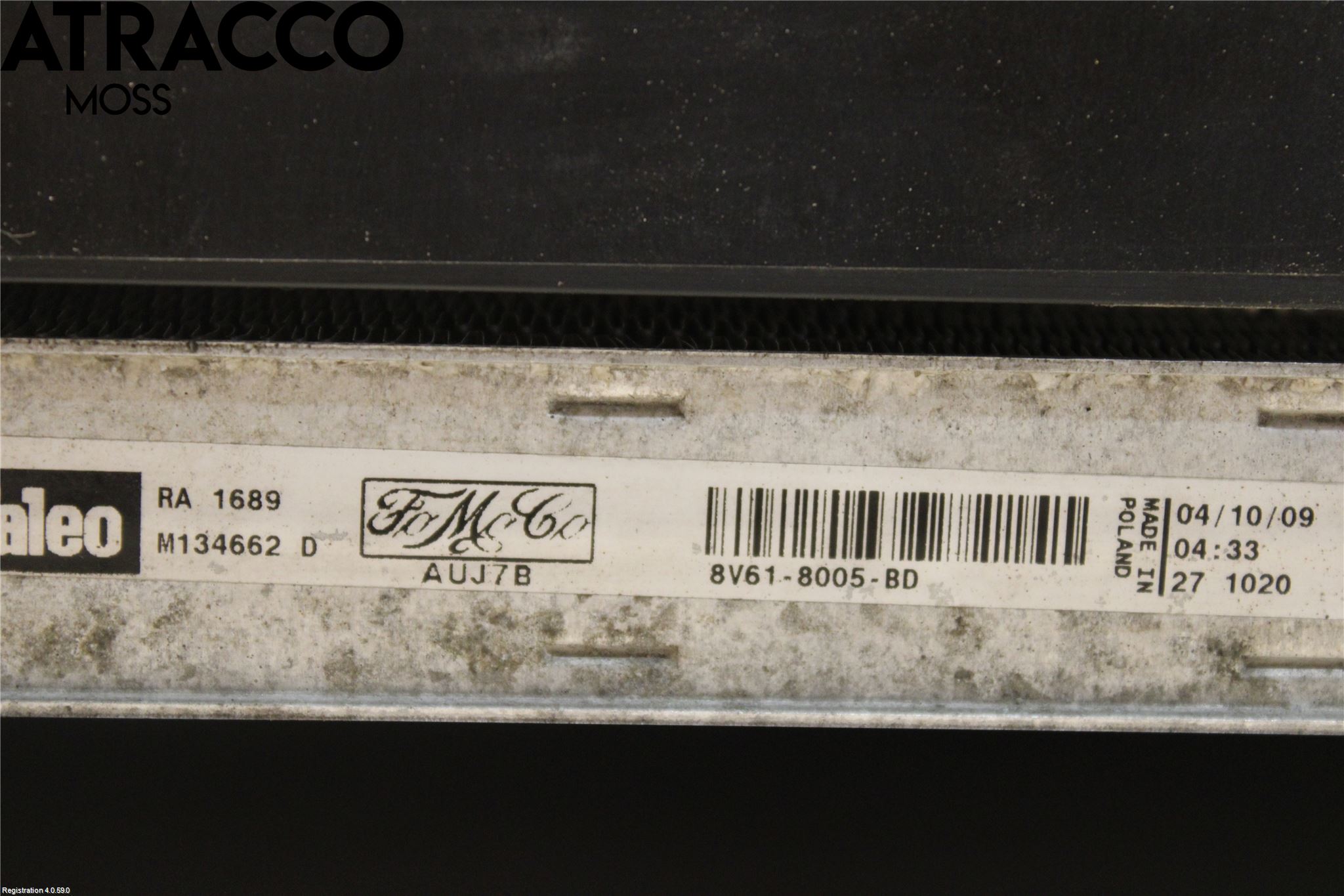 Mazda 3 II 09-13 Kjølevifte-Radiator Hus-Kåpe