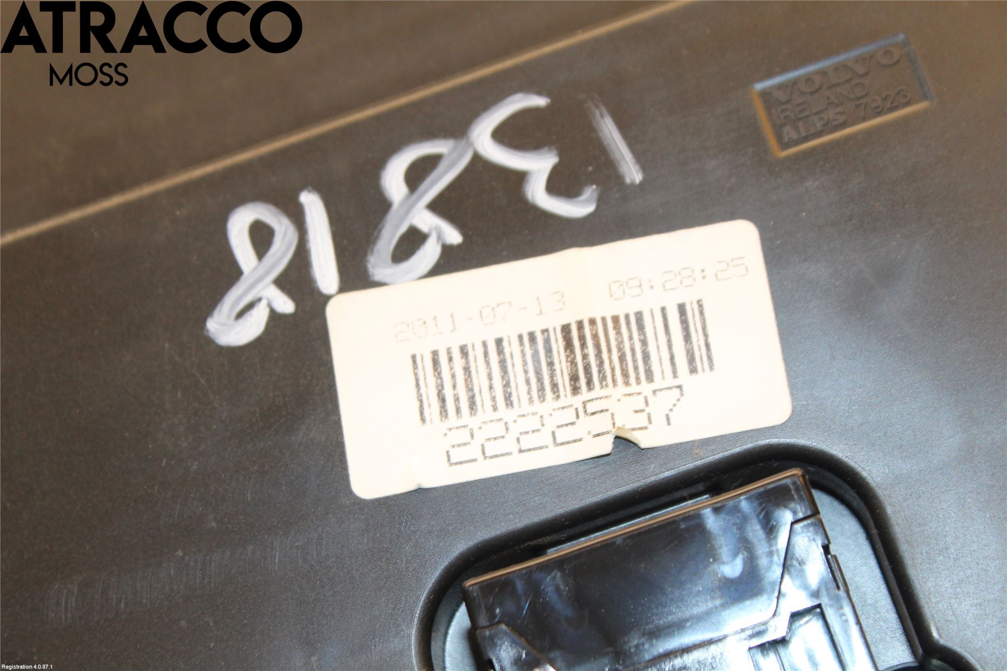 Volvo V60 11-13 Varme Ac Betjening-Display