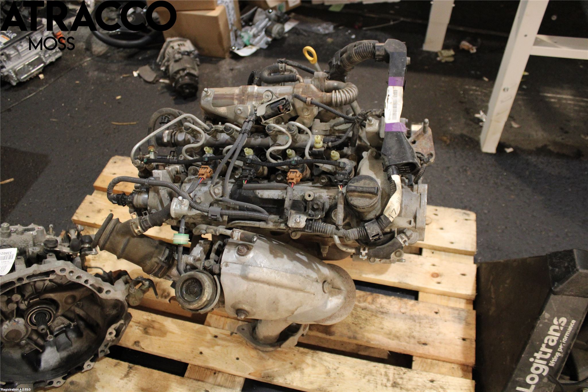 Toyota AURIS 10-12 Motor Diesel