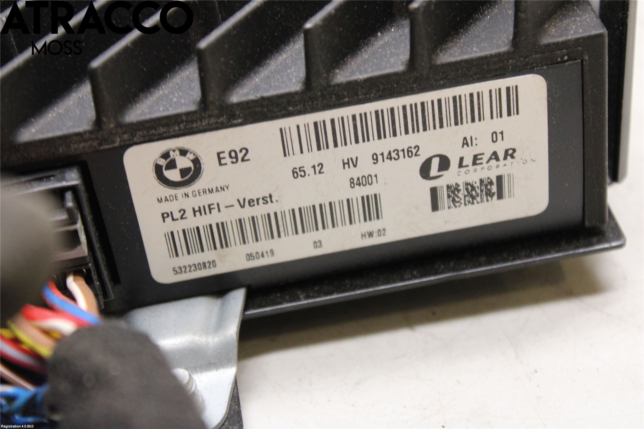 BMW 3 E92/93 Coupé/Cab 05-14 Stereo Radio Øvrig