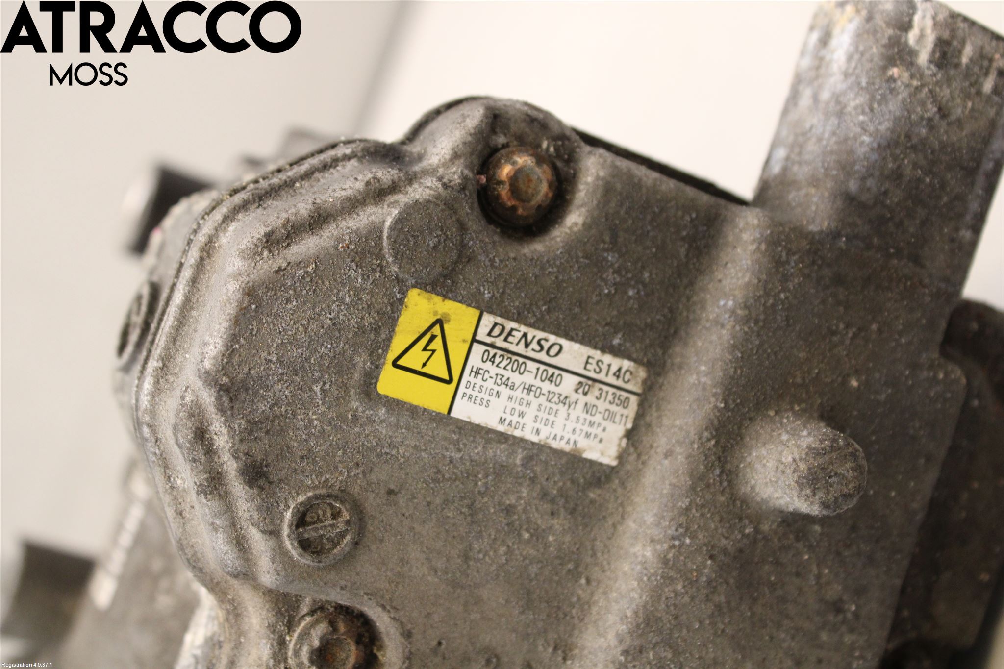 Toyota YARIS XP130 12-14 Varme Ac Kompressor