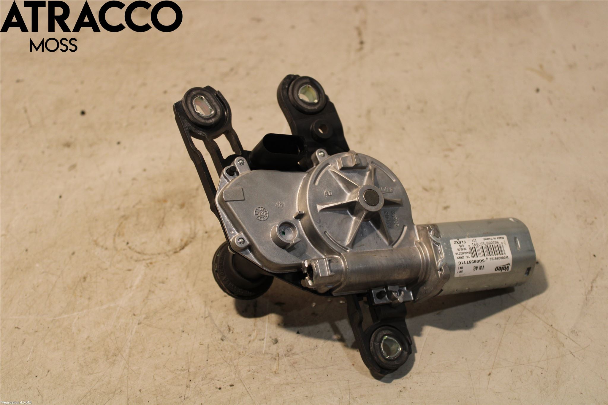 Volkswagen VW GOLF / E-GOLF VII 13-20 Viskermotor Bakluke