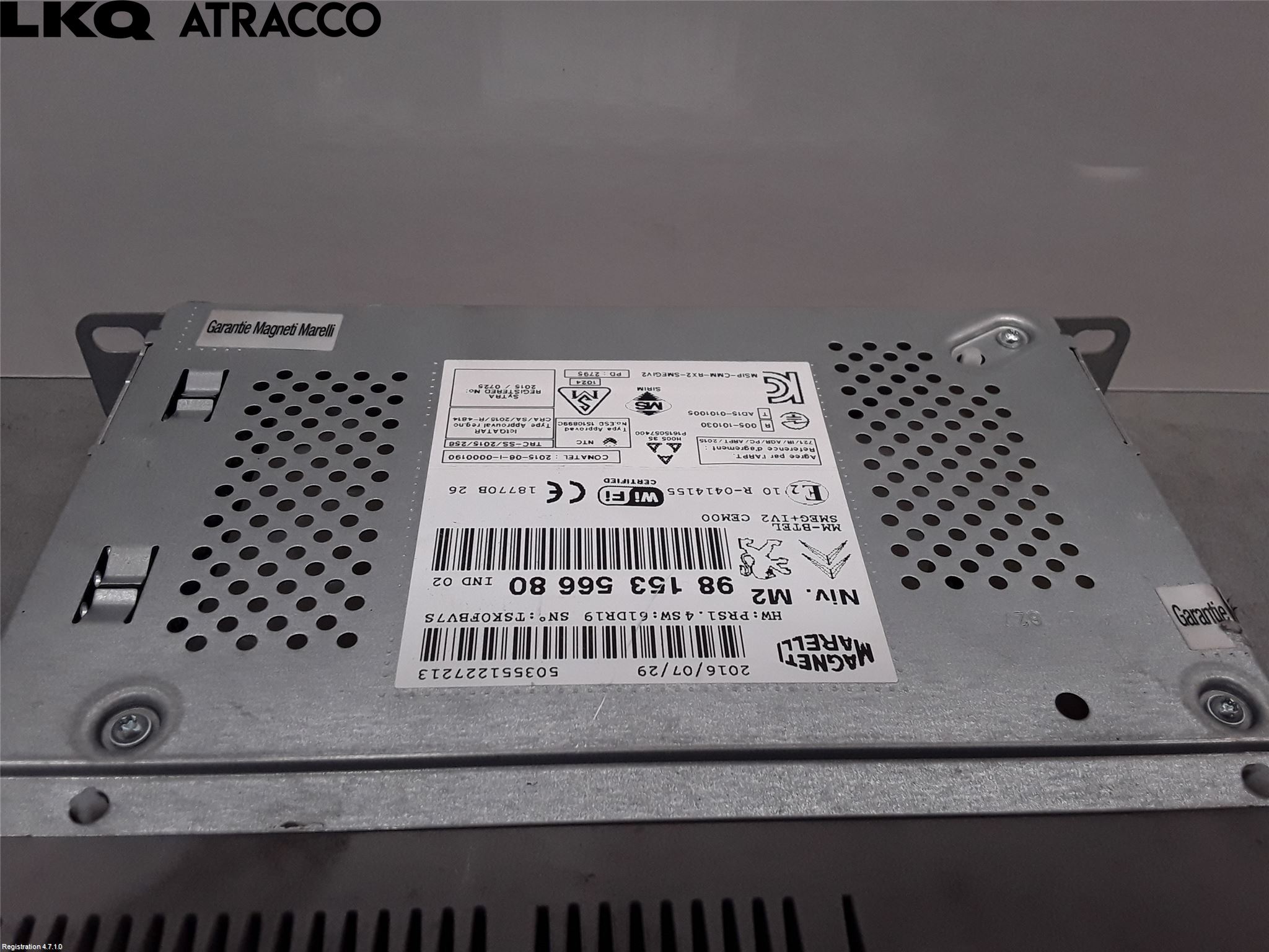 Peugeot PEUGOT 208 16-19 Stereo Radio