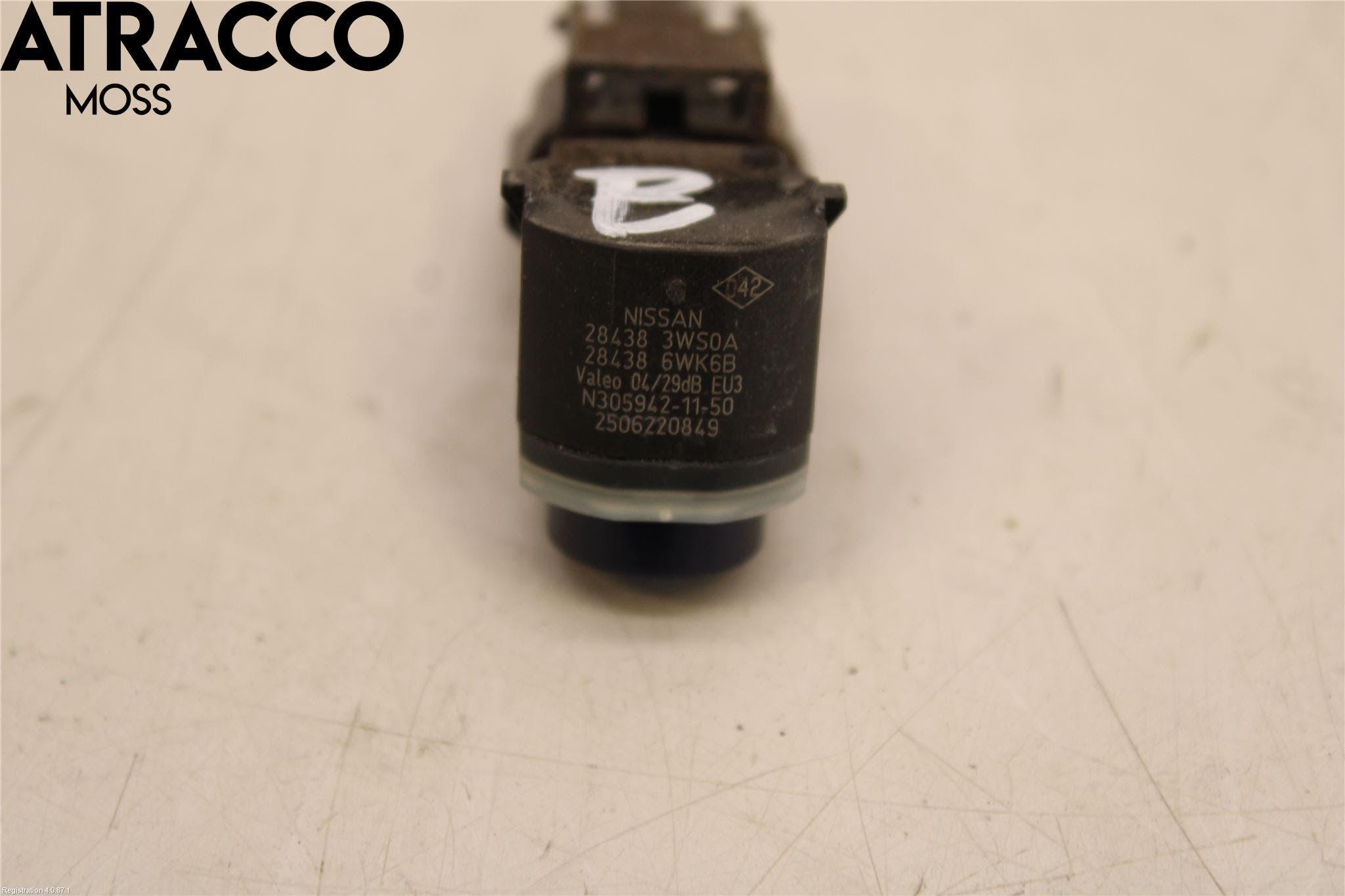 Nissan LEAF 18- Sensor Ryggesensor