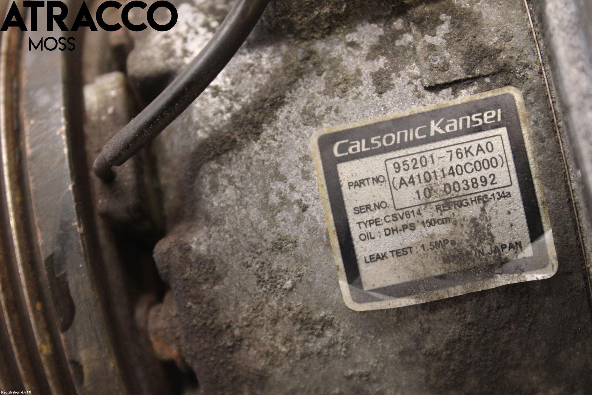 Suzuki KIZASHI Varme Ac Kompressor