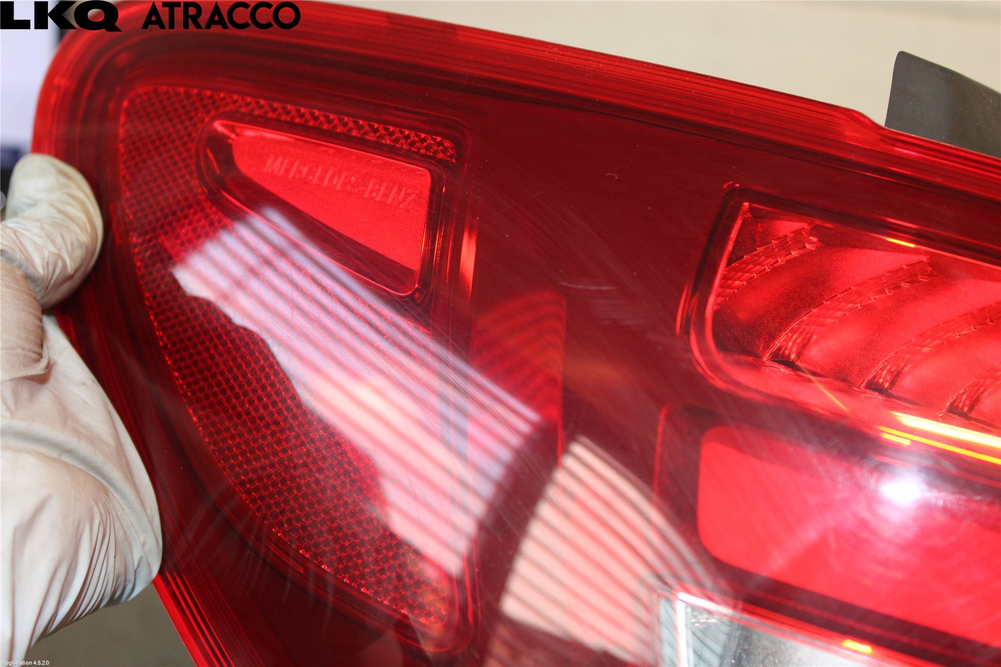 Mercedes-Benz MB B-KLASS (W246/W242) 12-19 Baklykt Venstre Glass