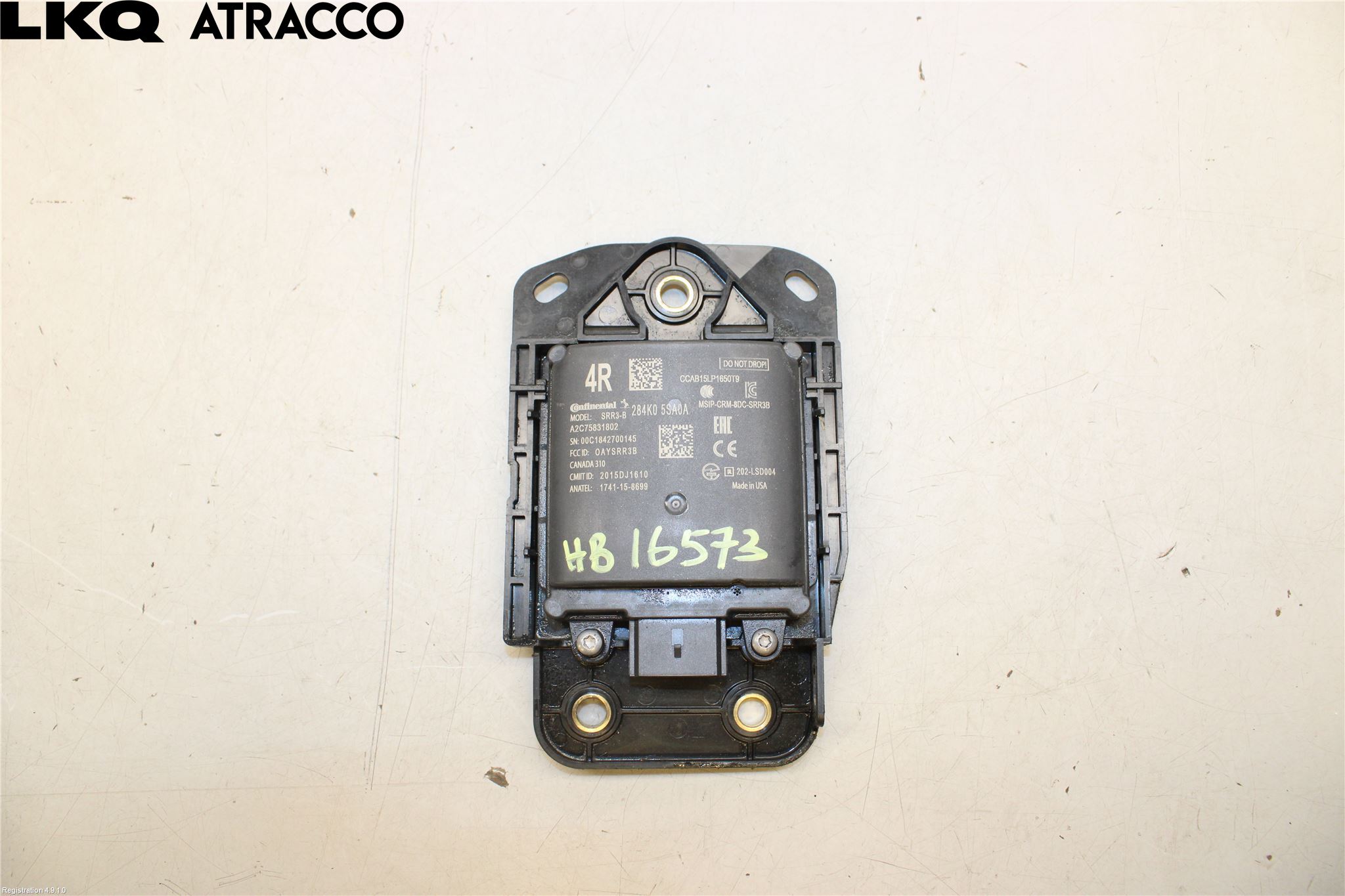 Nissan LEAF 18- Sensor Kollisjonsbeskyttelse