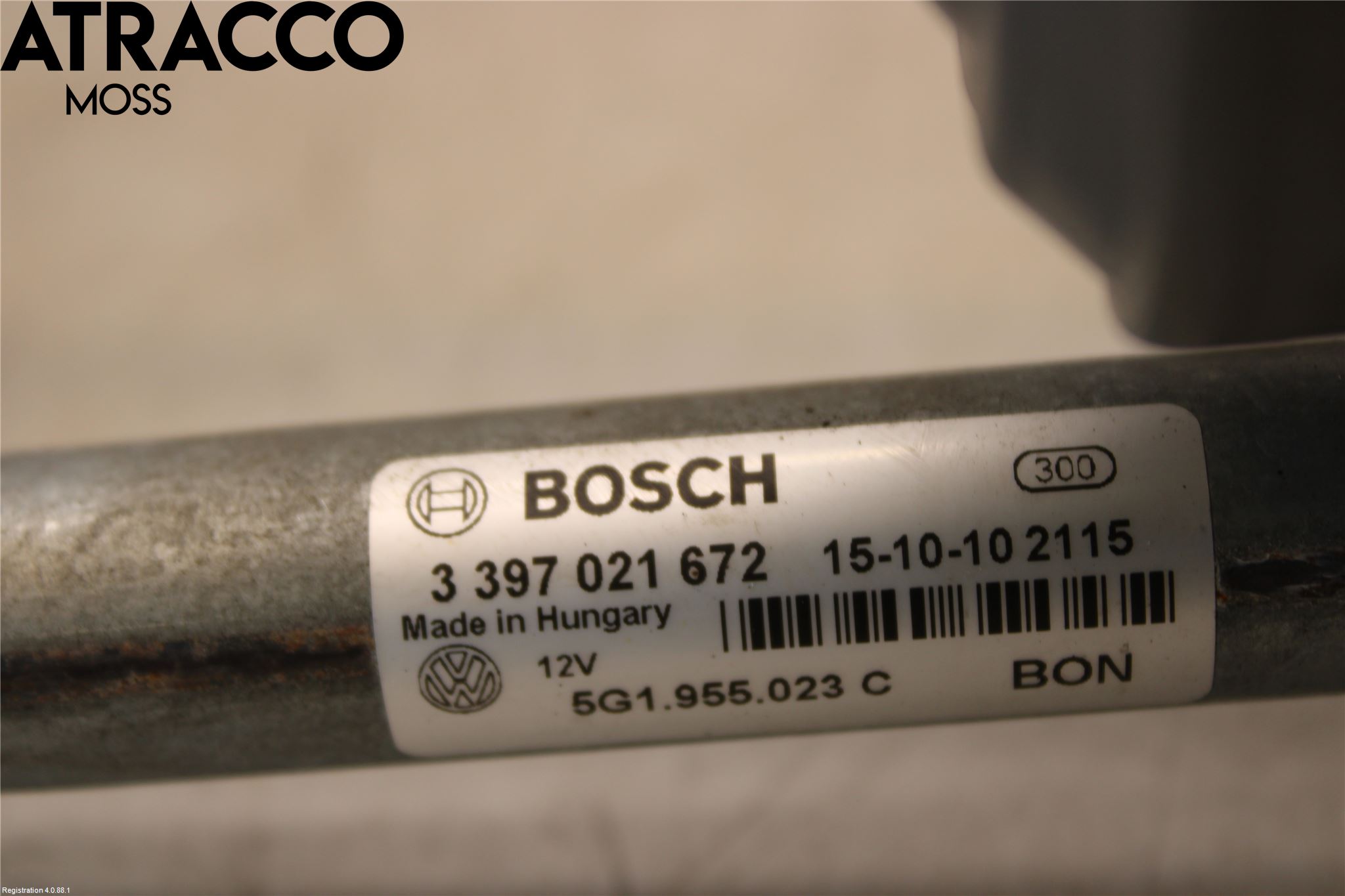 Volkswagen VW GOLF / E-GOLF VII 13-20 Viskermotor Frontrute