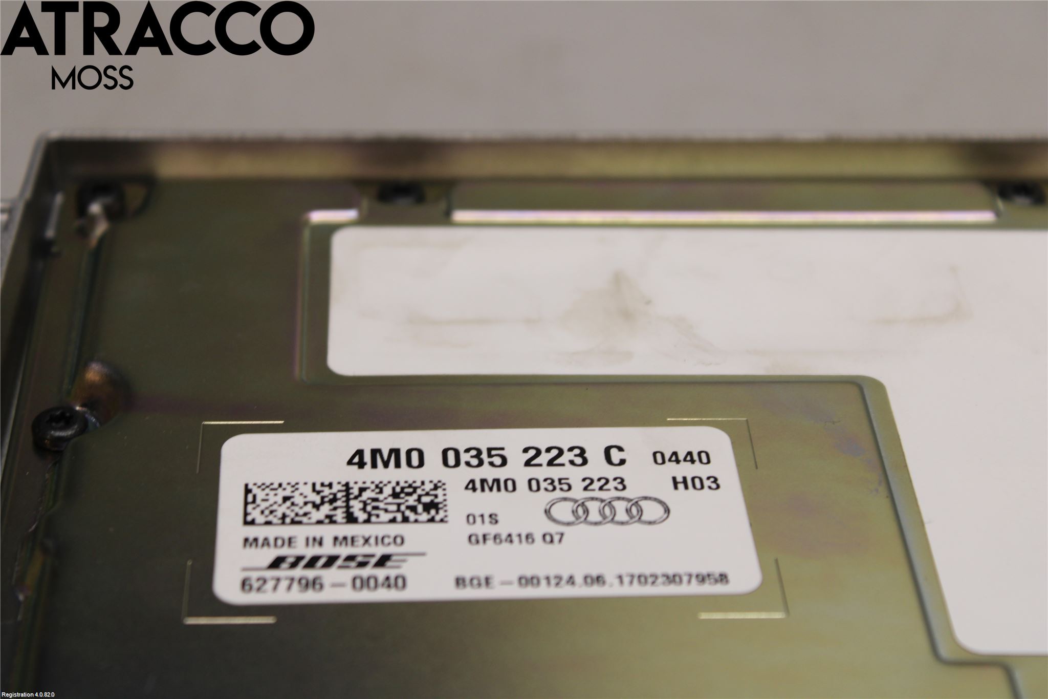 Audi Q7/SQ7 Stereo Forsterker