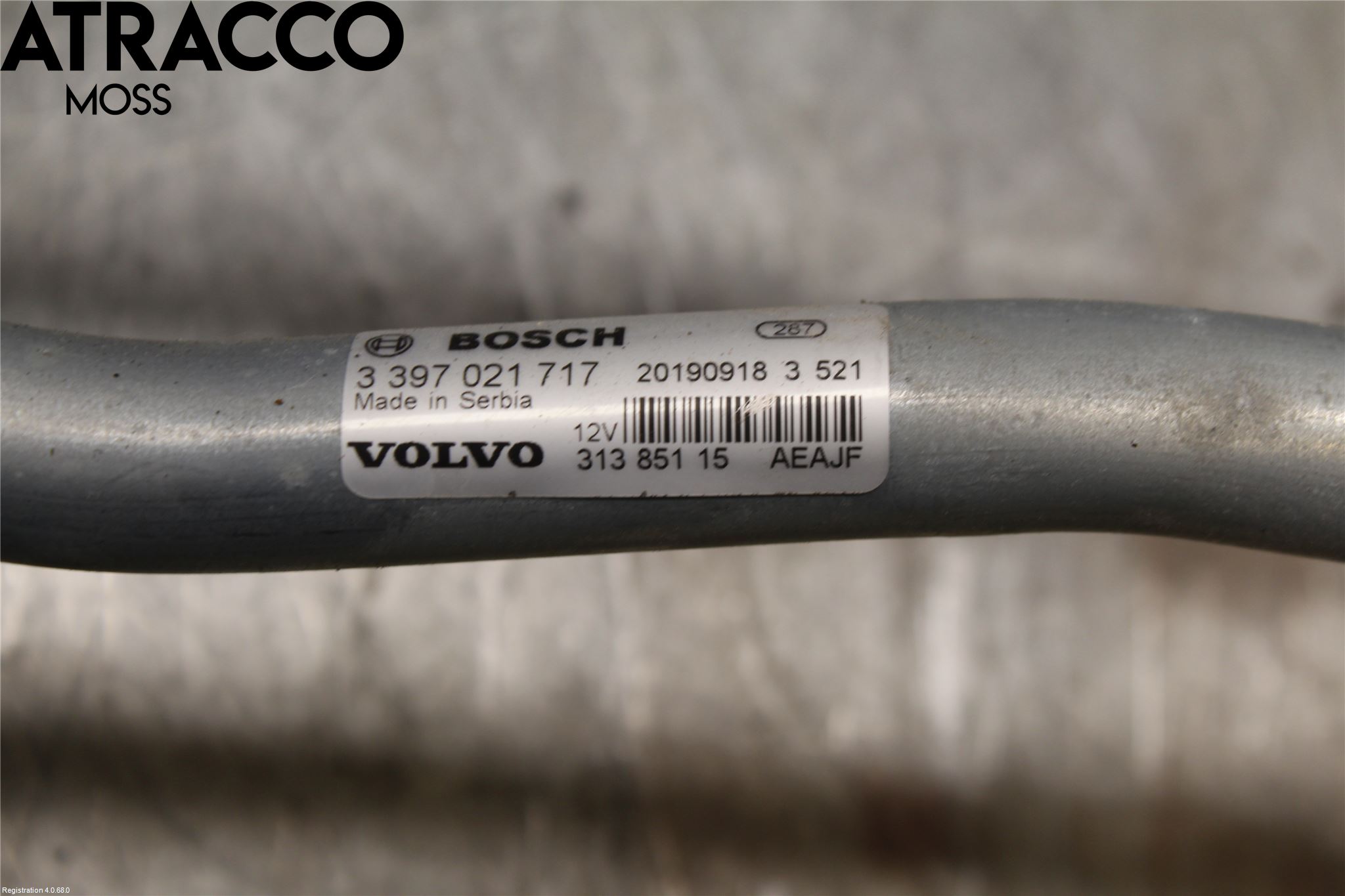 Volvo V90 17->> Viskermotor Frontrute