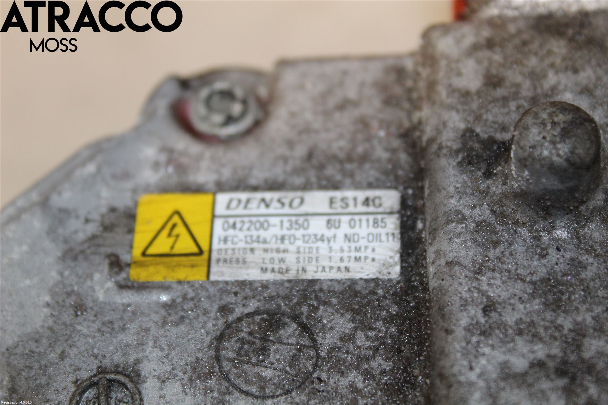 Toyota YARIS XP130 15-20 Varme Ac Kompressor