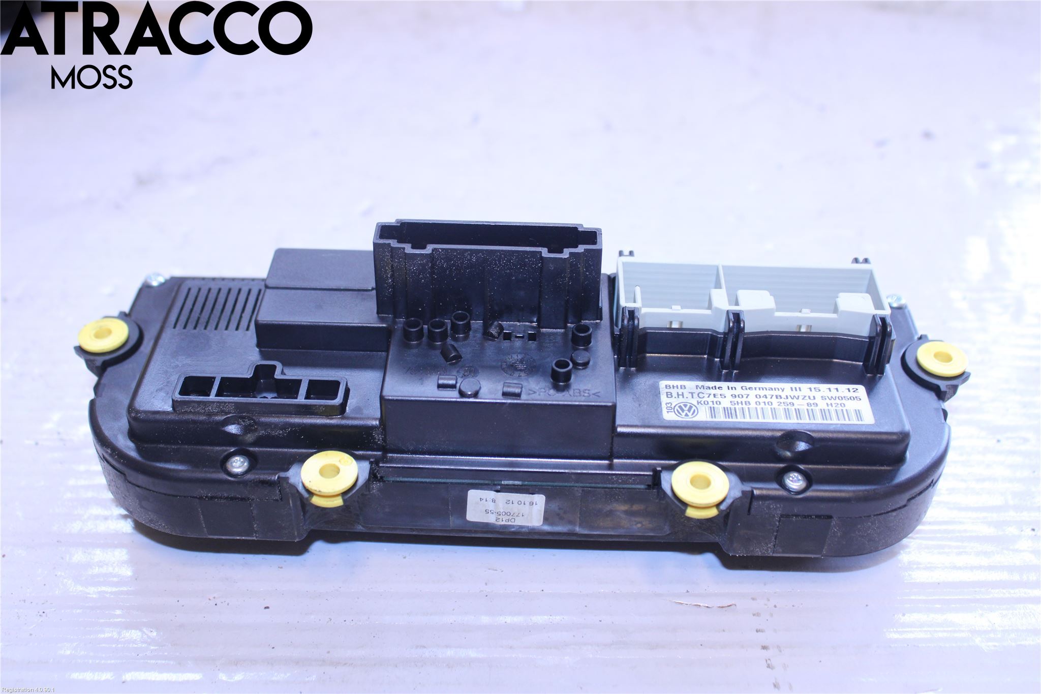 Volkswagen VW CADDY 11-15 Varme Ac Betjening-Display