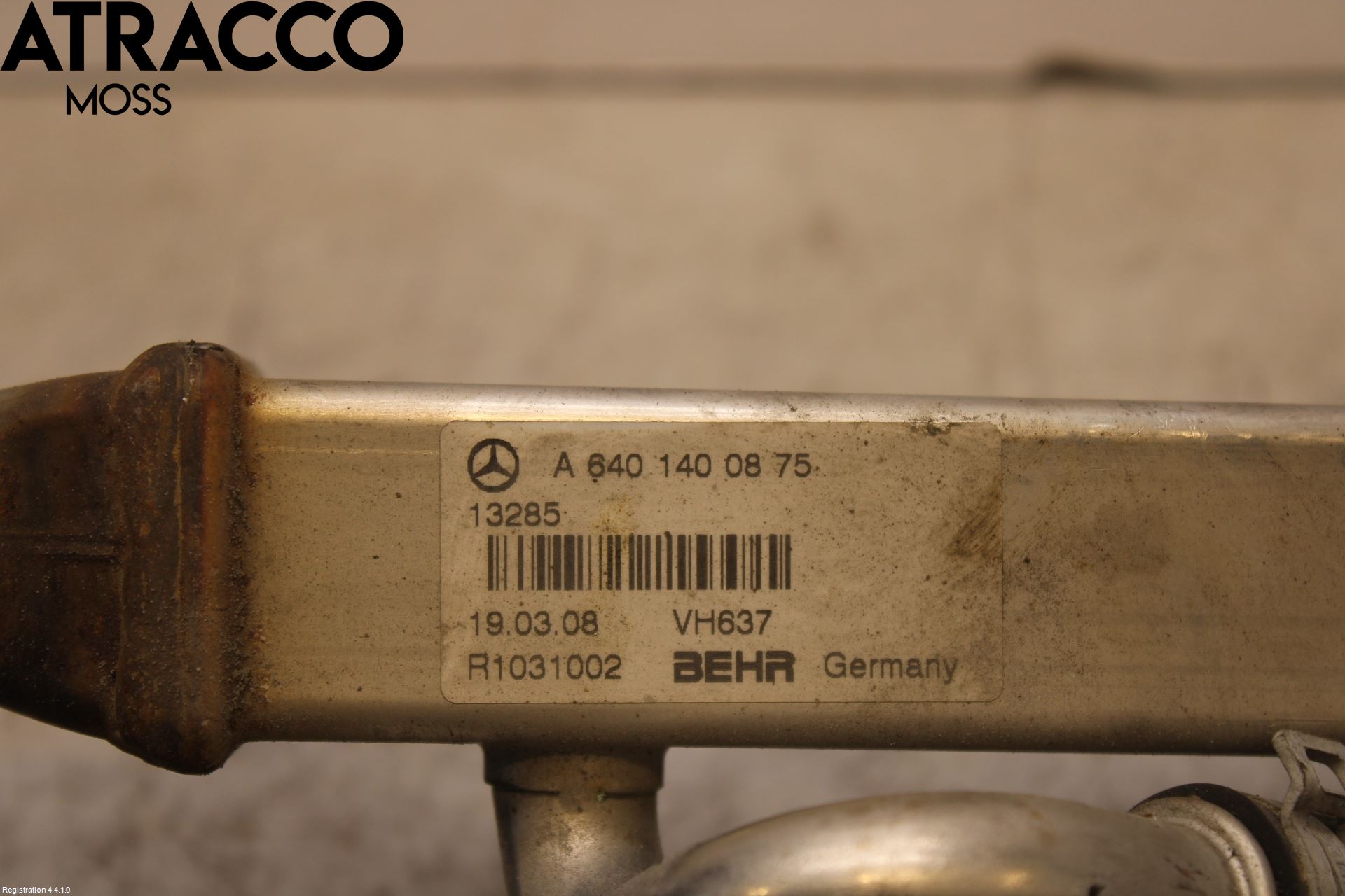 Mercedes-Benz MB B-KLASS (W245) 05-12 Eksos Kjøler