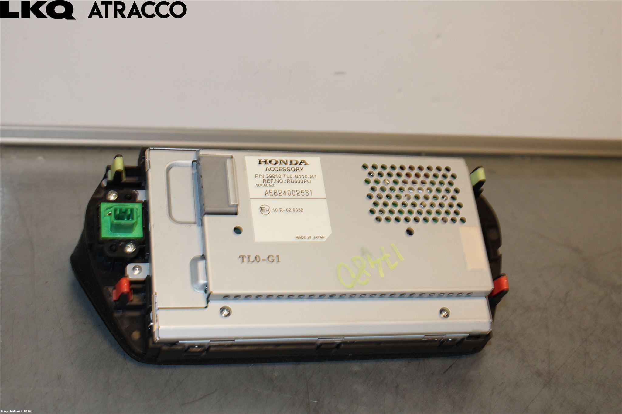 Honda ACCORD    08- Multifunktionsdisplay