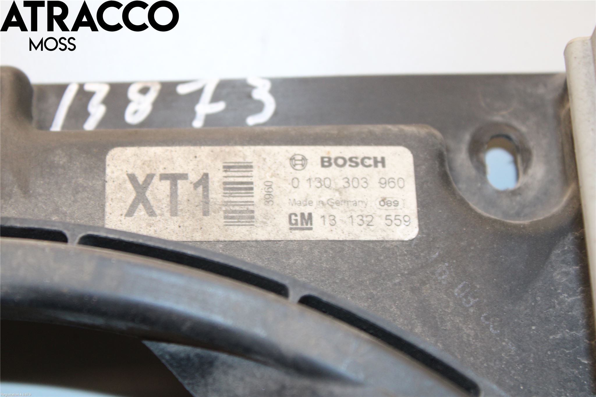 Mazda 2 (DE) 08-15 Kjølevifte Elektrisk