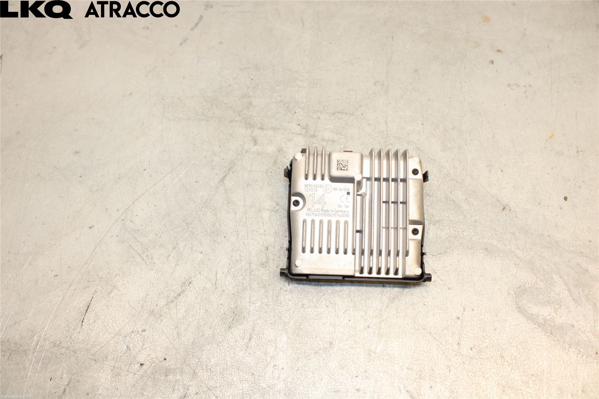 Toyota AURIS 13-19 Sensor Kollisjonsbeskyttelse