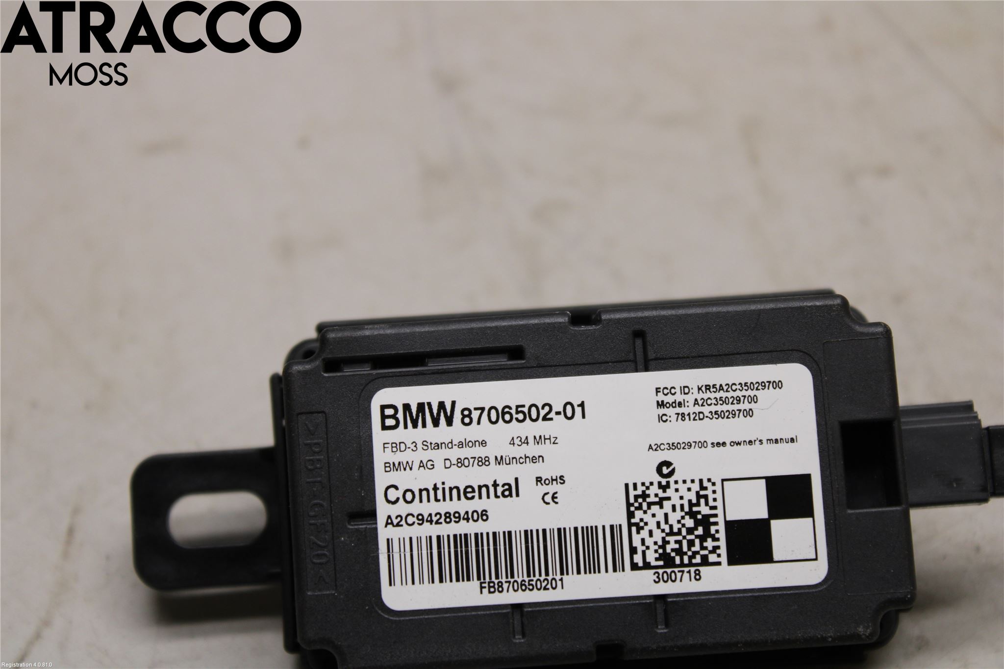 Mini COUNTRYMAN F60 17-23 Styreenhet Øvrig