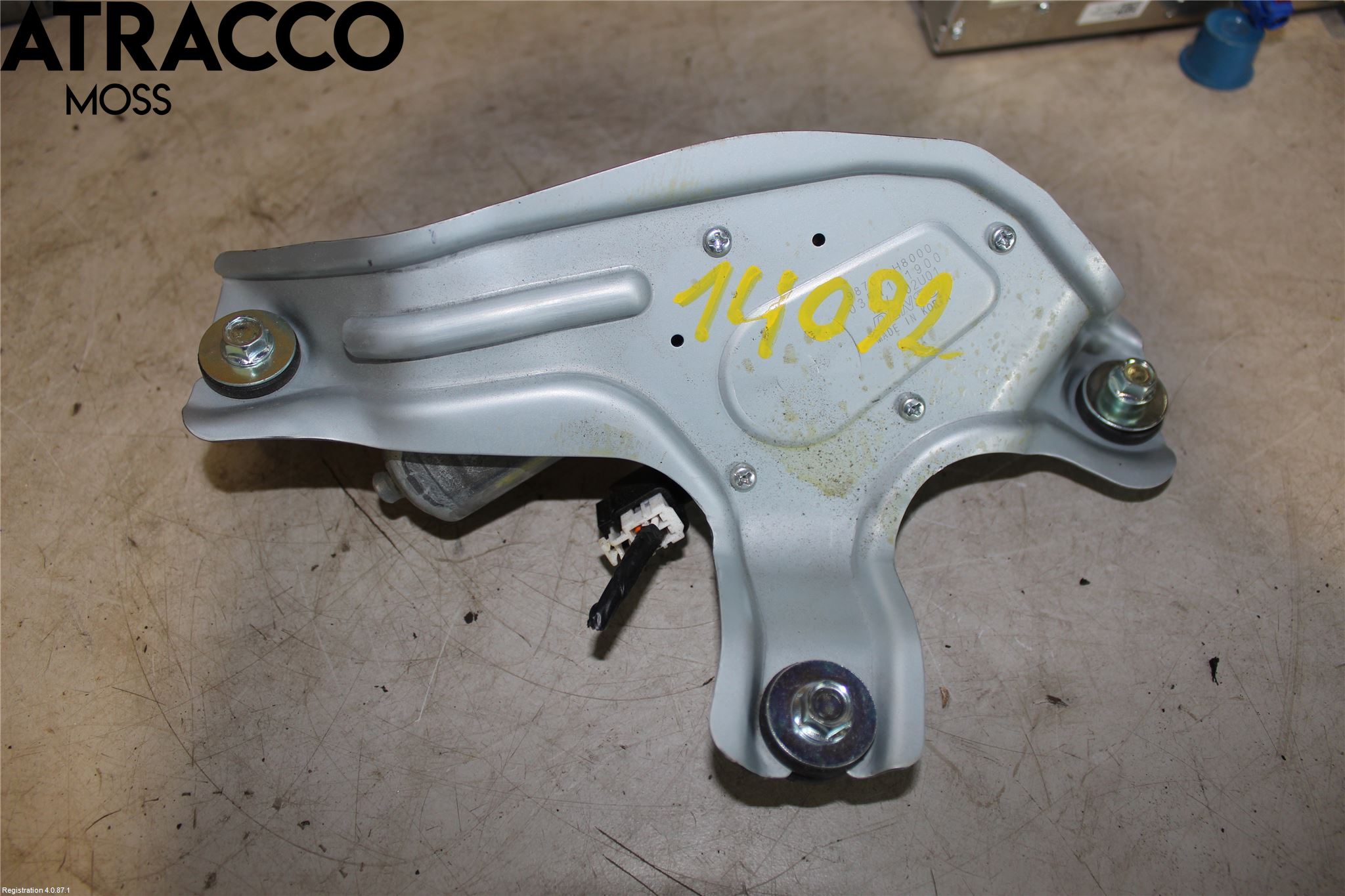 Kia RIO 17- Viskermotor Bakluke