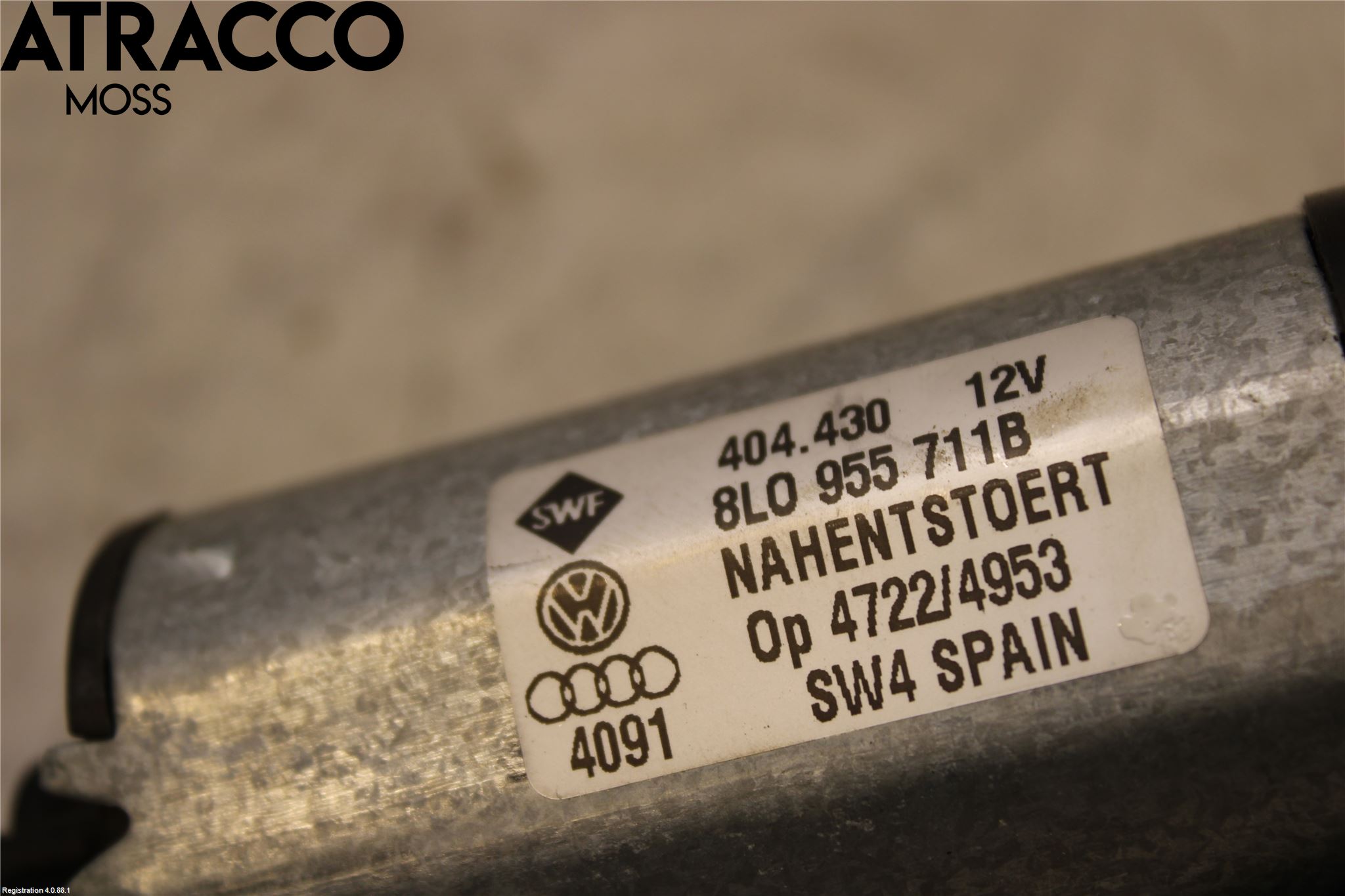 Audi A3/S3     96-03 Viskermotor Bakluke