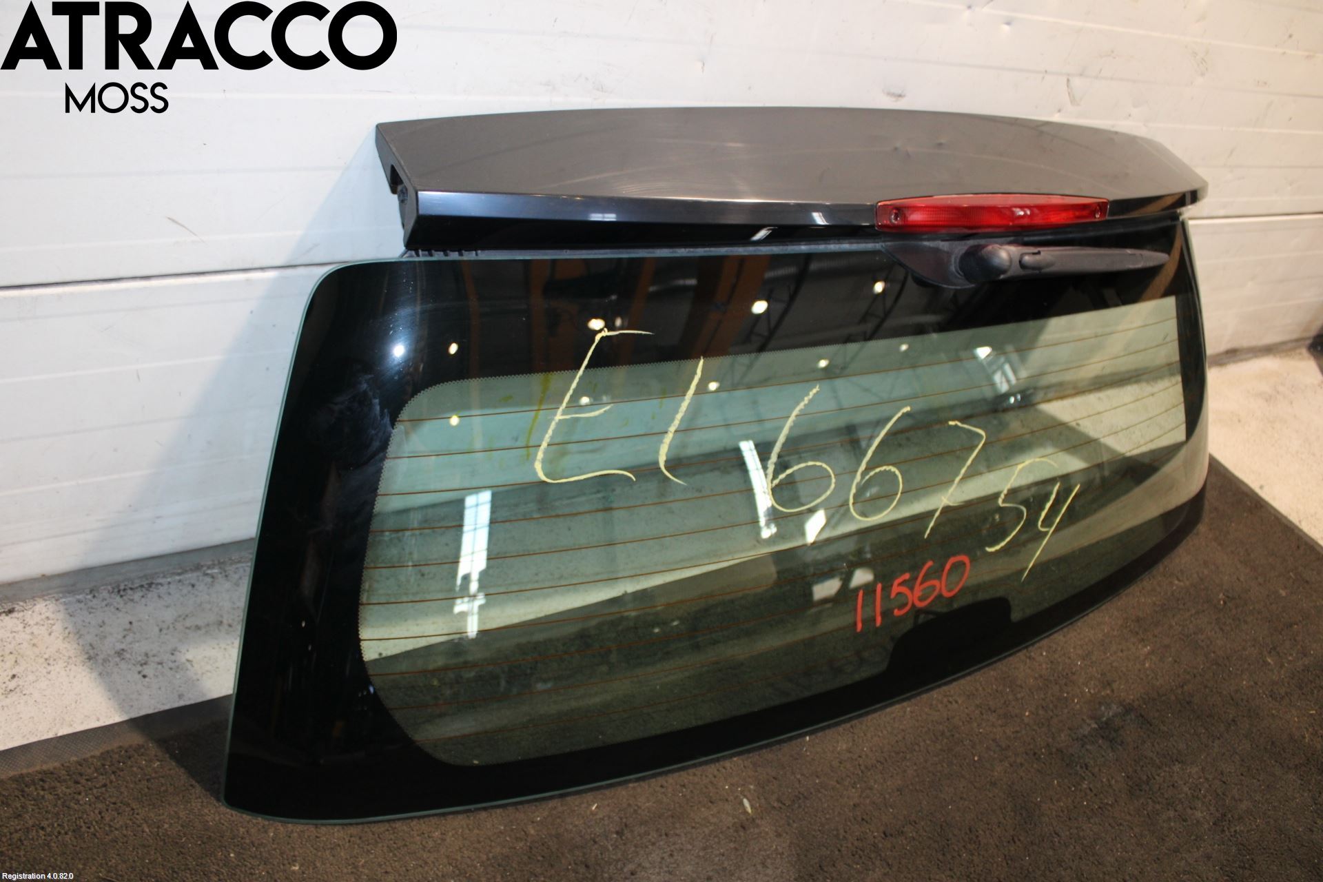 Smart FORTWO I 99-07 Bakluke Del Øvre (2Delt)