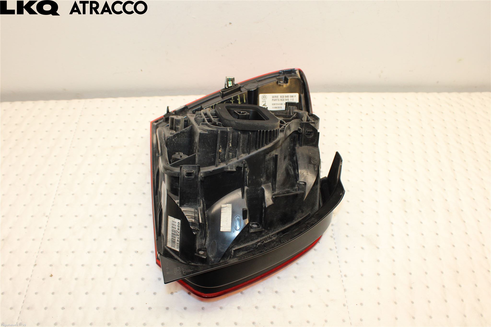 Volkswagen VW POLO 10-17 Baklykt Høyre