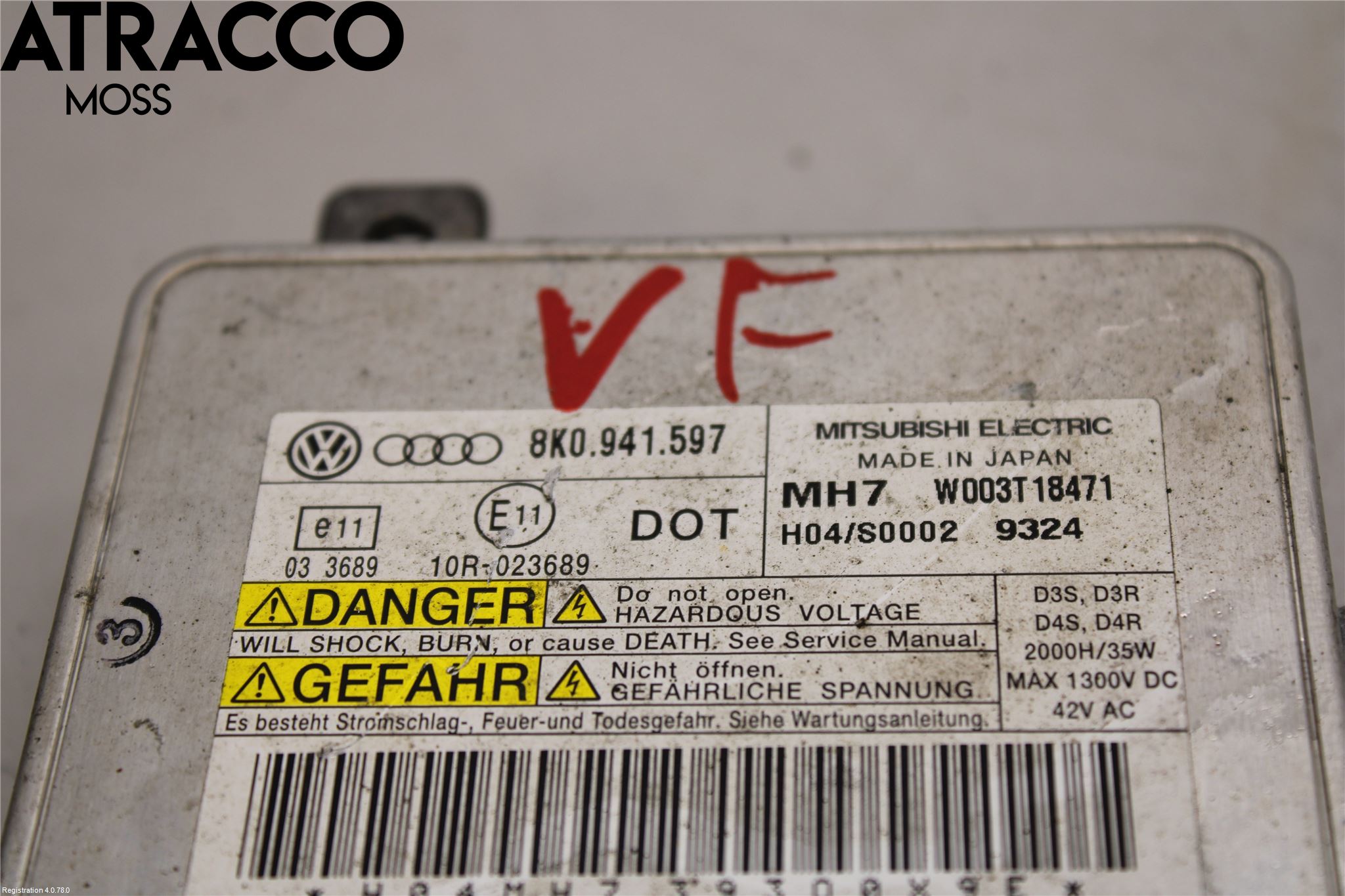 Audi A3/S3 05-13 Styreenhet Xenon