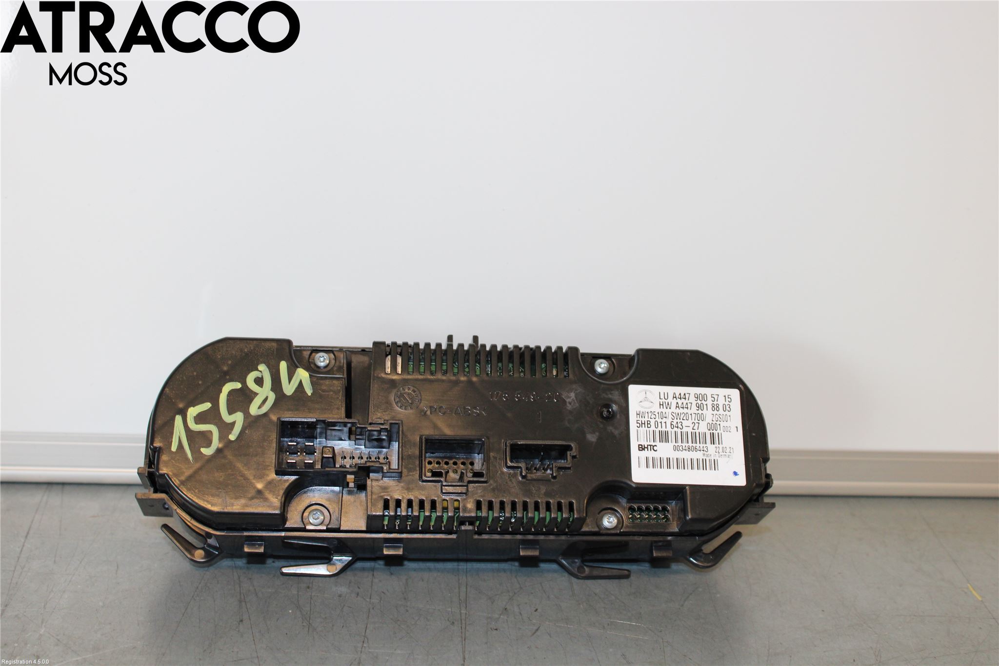 Mercedes-Benz MB VITO/V-KLASS (W640,W447,W448) 14- Varme Ac Betjening-Display
