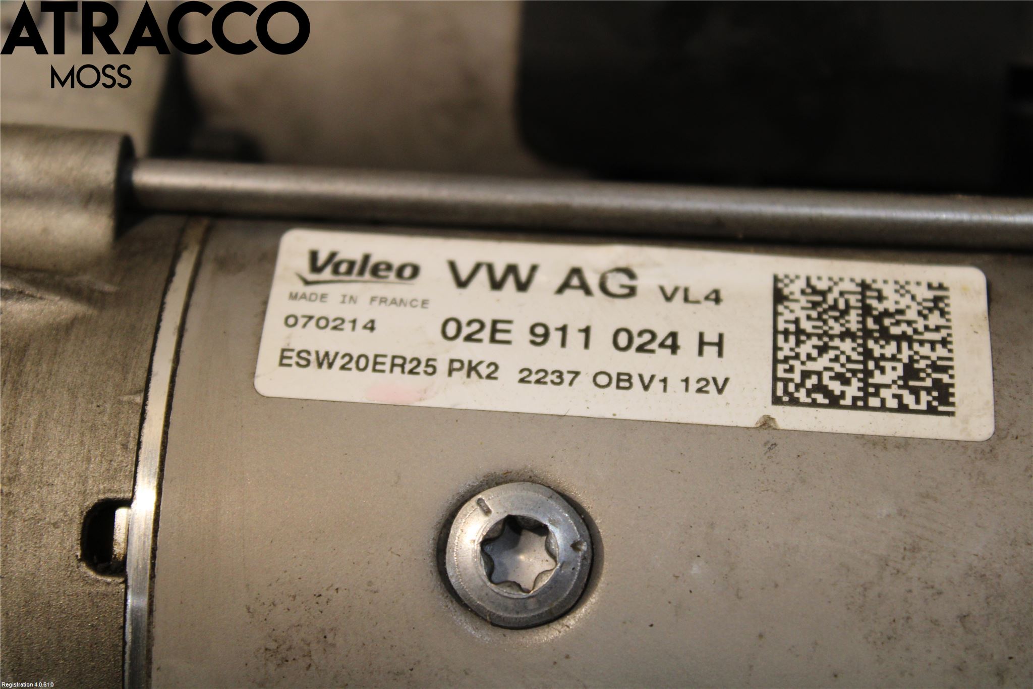 Volkswagen VW TIGUAN 07-16 Startmotor Diesel