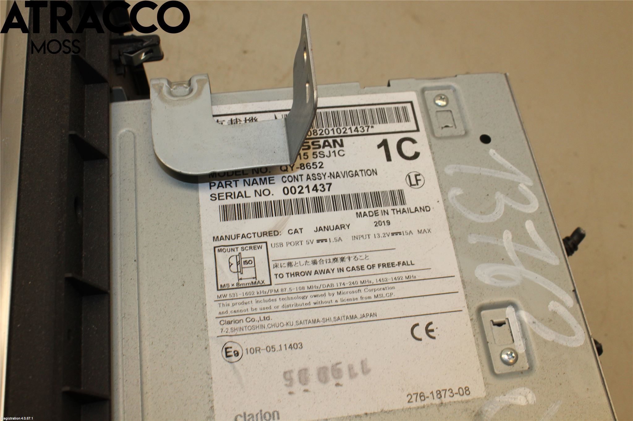 Nissan LEAF 18- Stereo Radio