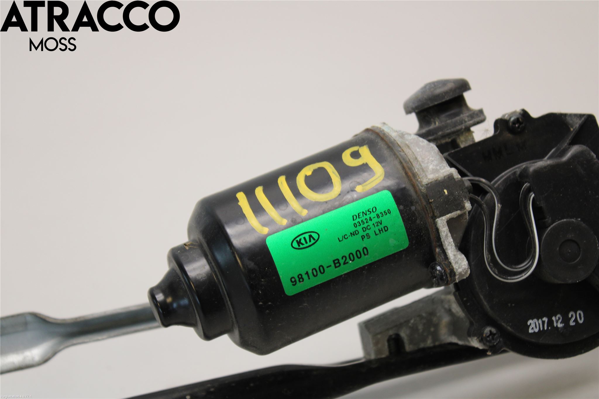 Kia SOUL 09- Viskermotor Frontrute