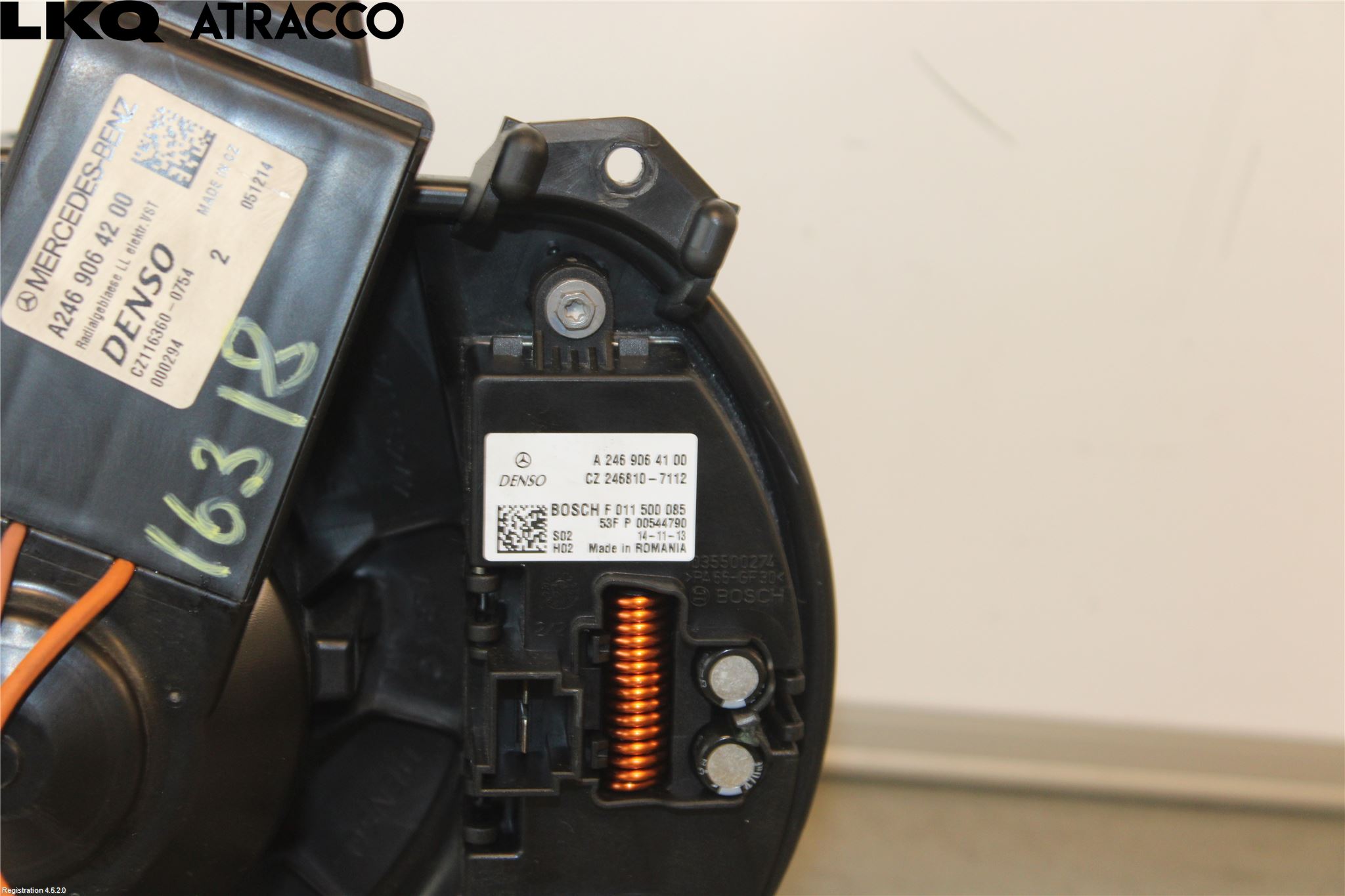 Mercedes-Benz MB CLA-KLASS (C117/X117) 13-19 Varmeapparat Viftemotor