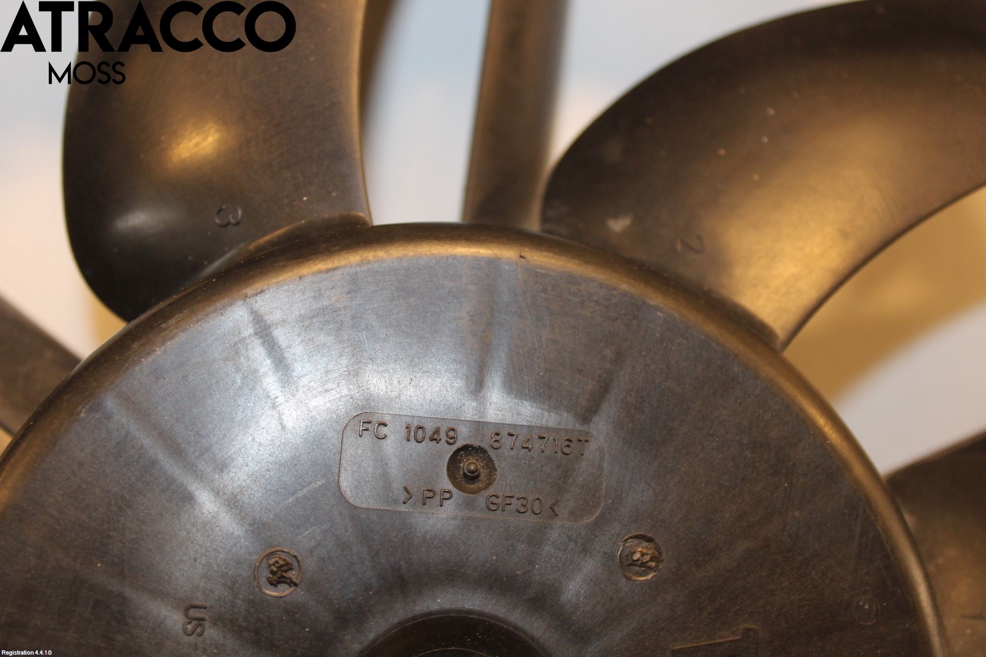 Peugeot 3008 09-16 Kjølevifte - Blad