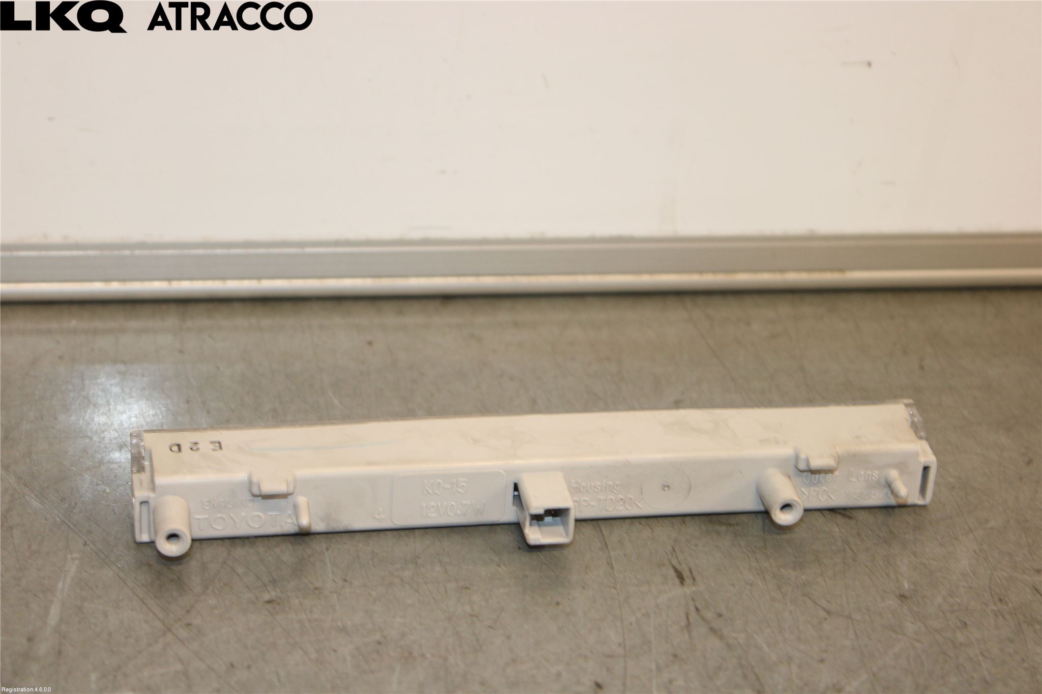 Toyota YARIS XP21 20- Bremselys Bakrute