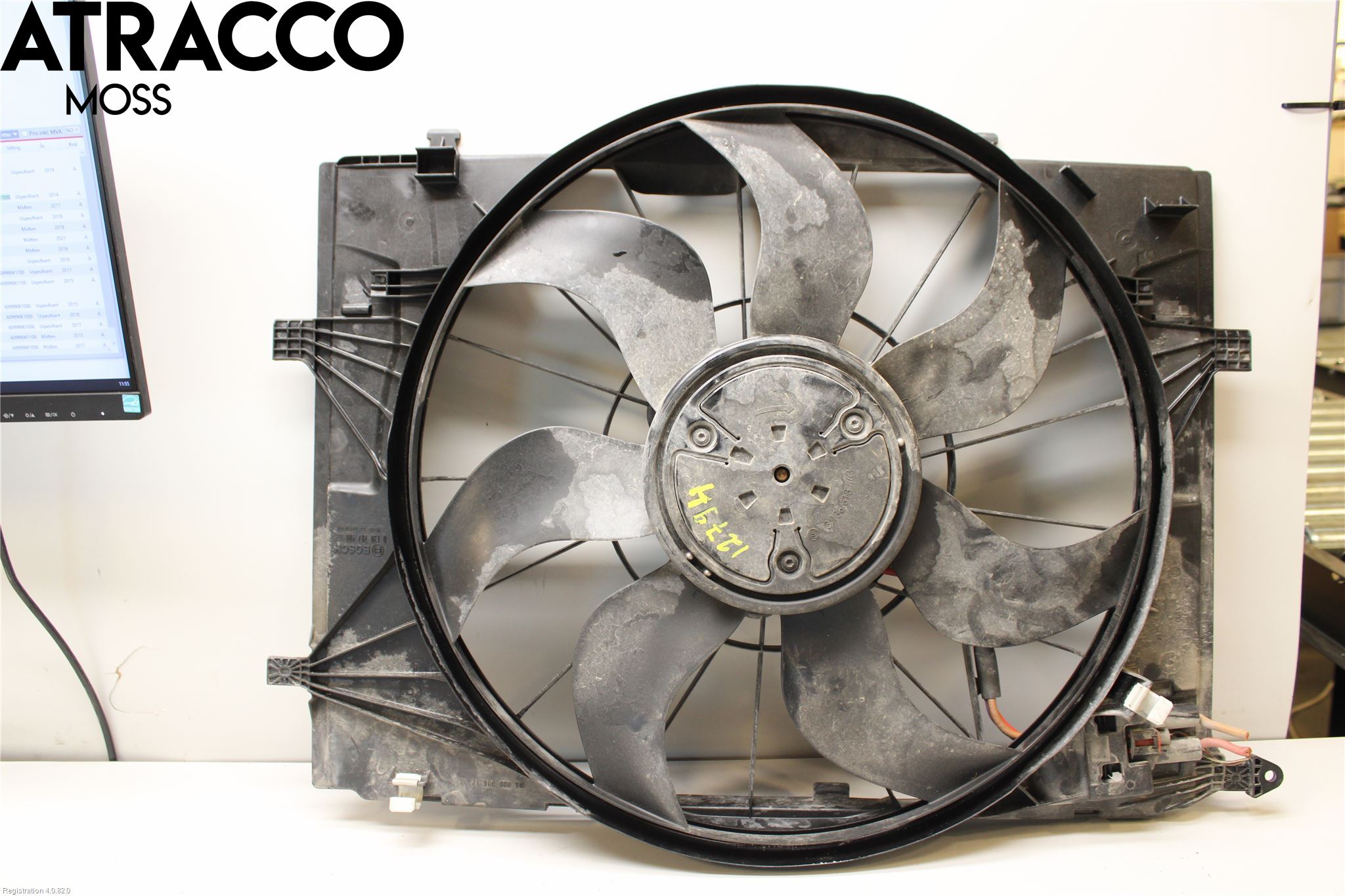 Mercedes-Benz MB C-KLASS (W205) 14-21 Kjølevifte Elektrisk