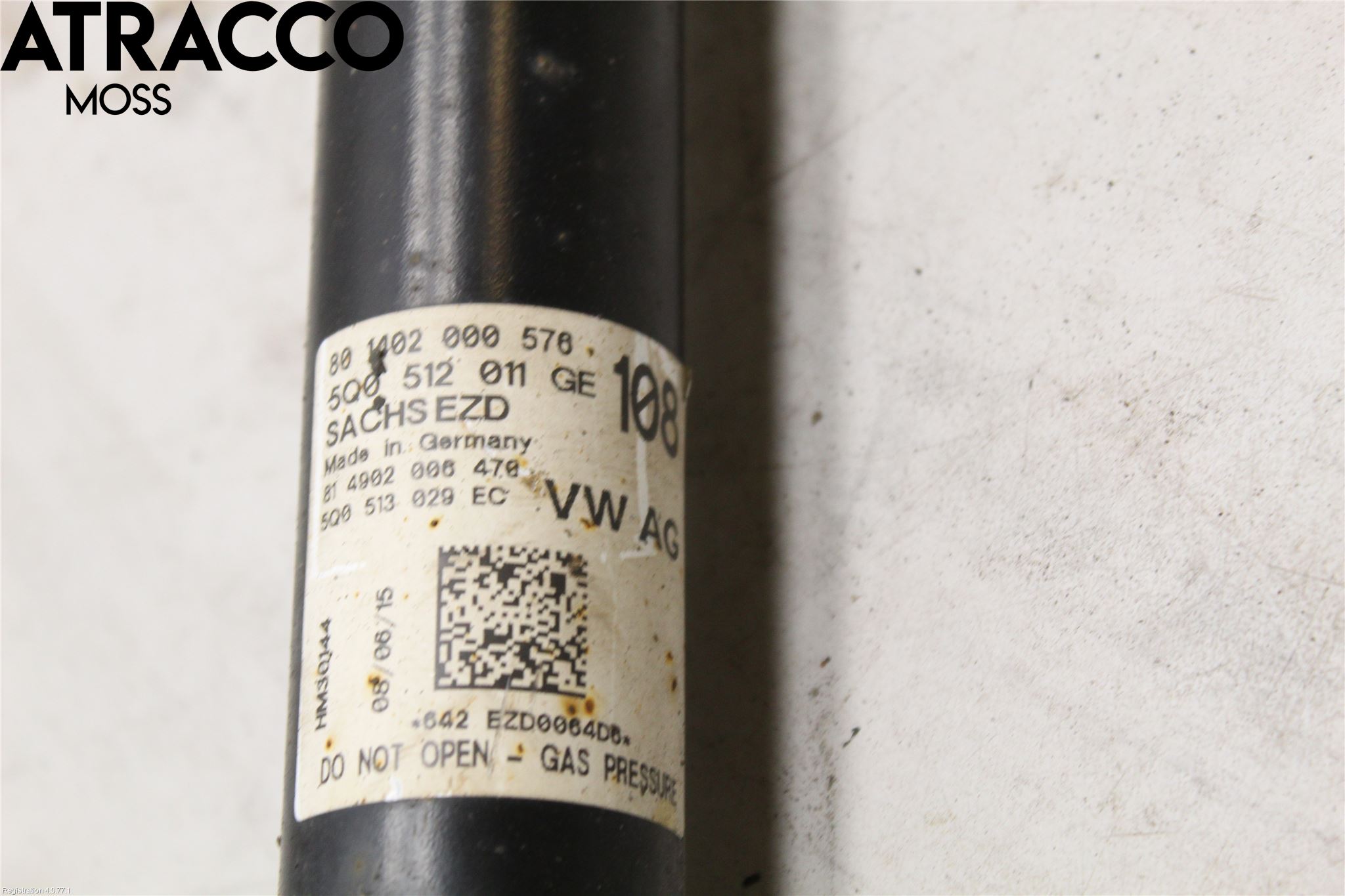 Audi A3/S3 8V 13-20 Støtdemper Bak