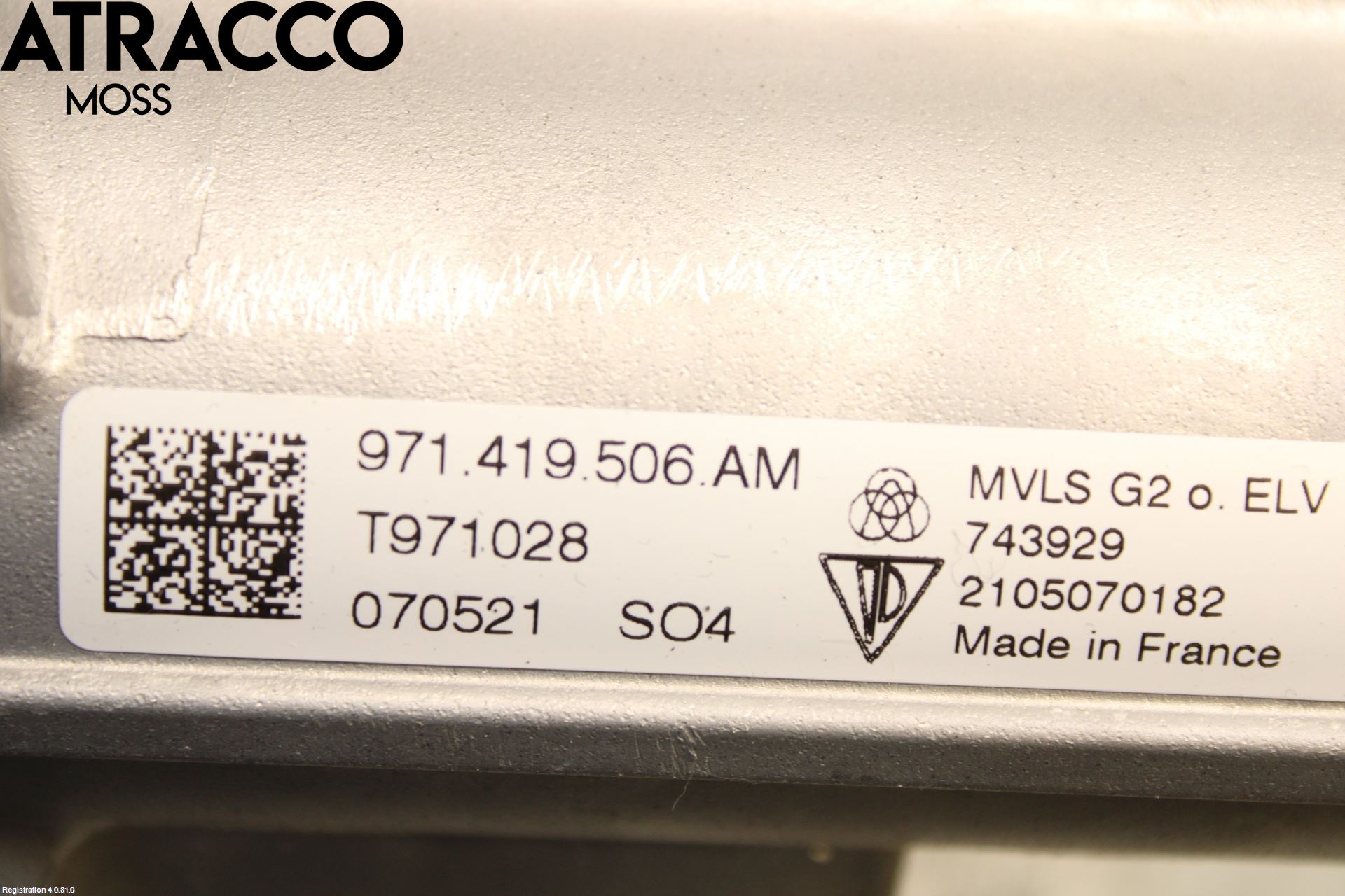 Porsche TAYCAN 20- Rattakselaggregat Justerbart