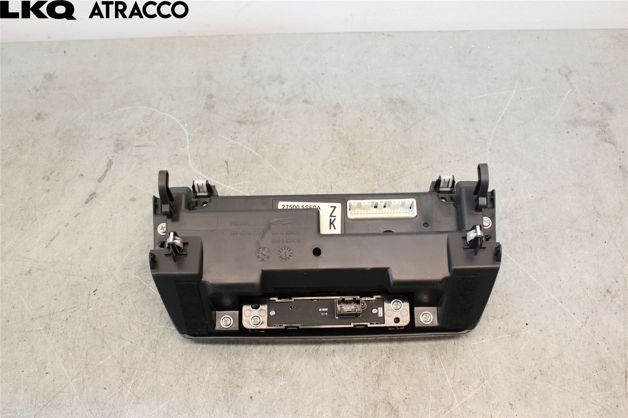 Nissan LEAF 18- Varme Ac Betjening-Display