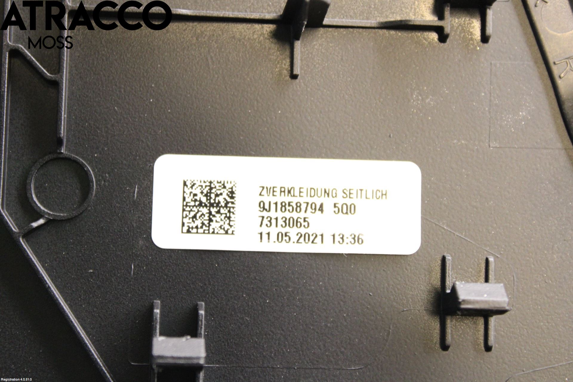 Porsche TAYCAN 20- Innr Sidetrekk-Deksel