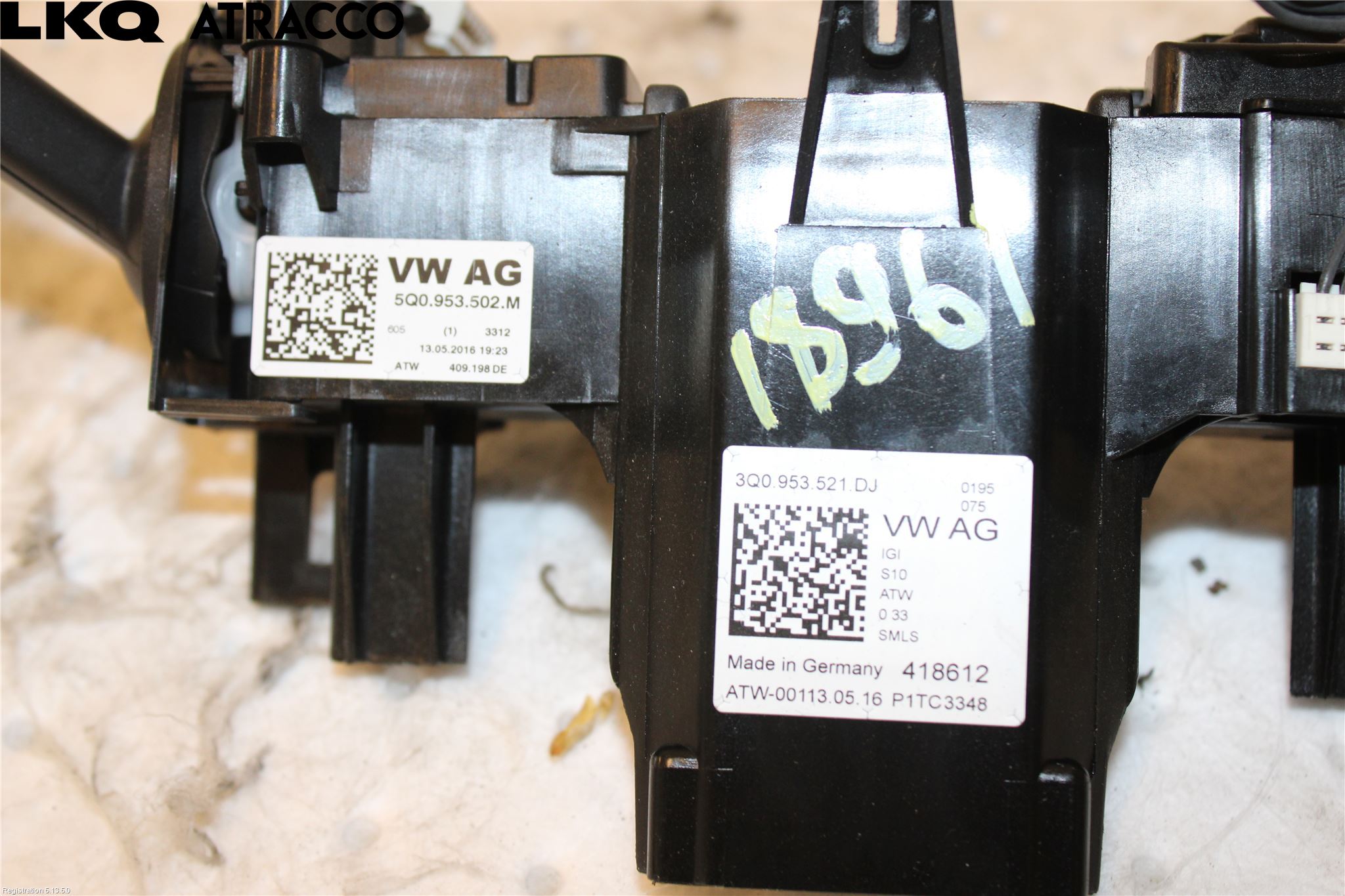 Volkswagen VW PASSAT 15-19 Bryter Ratt Kombi H Og V