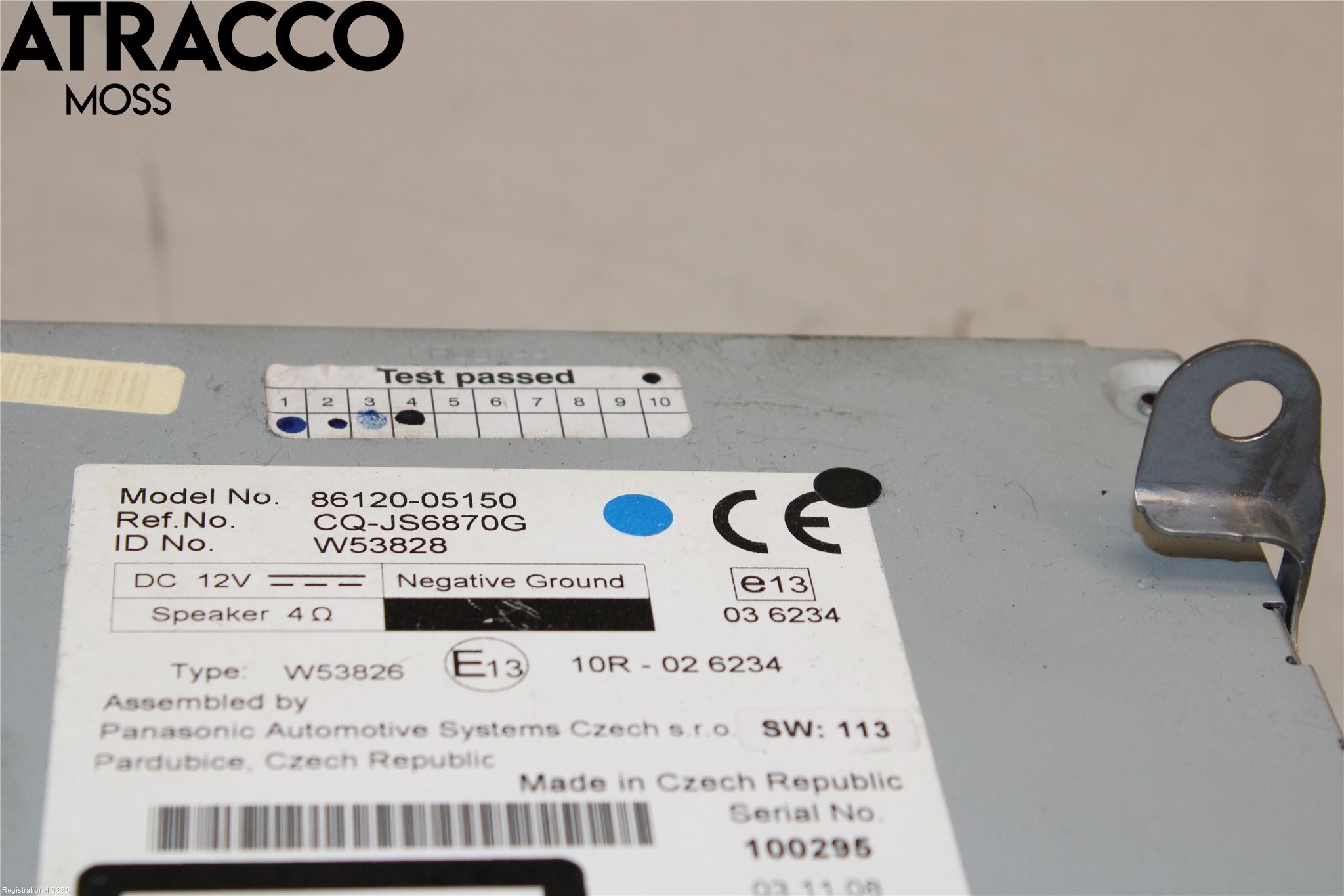 Toyota AVENSIS 09-15 Stereo Radio