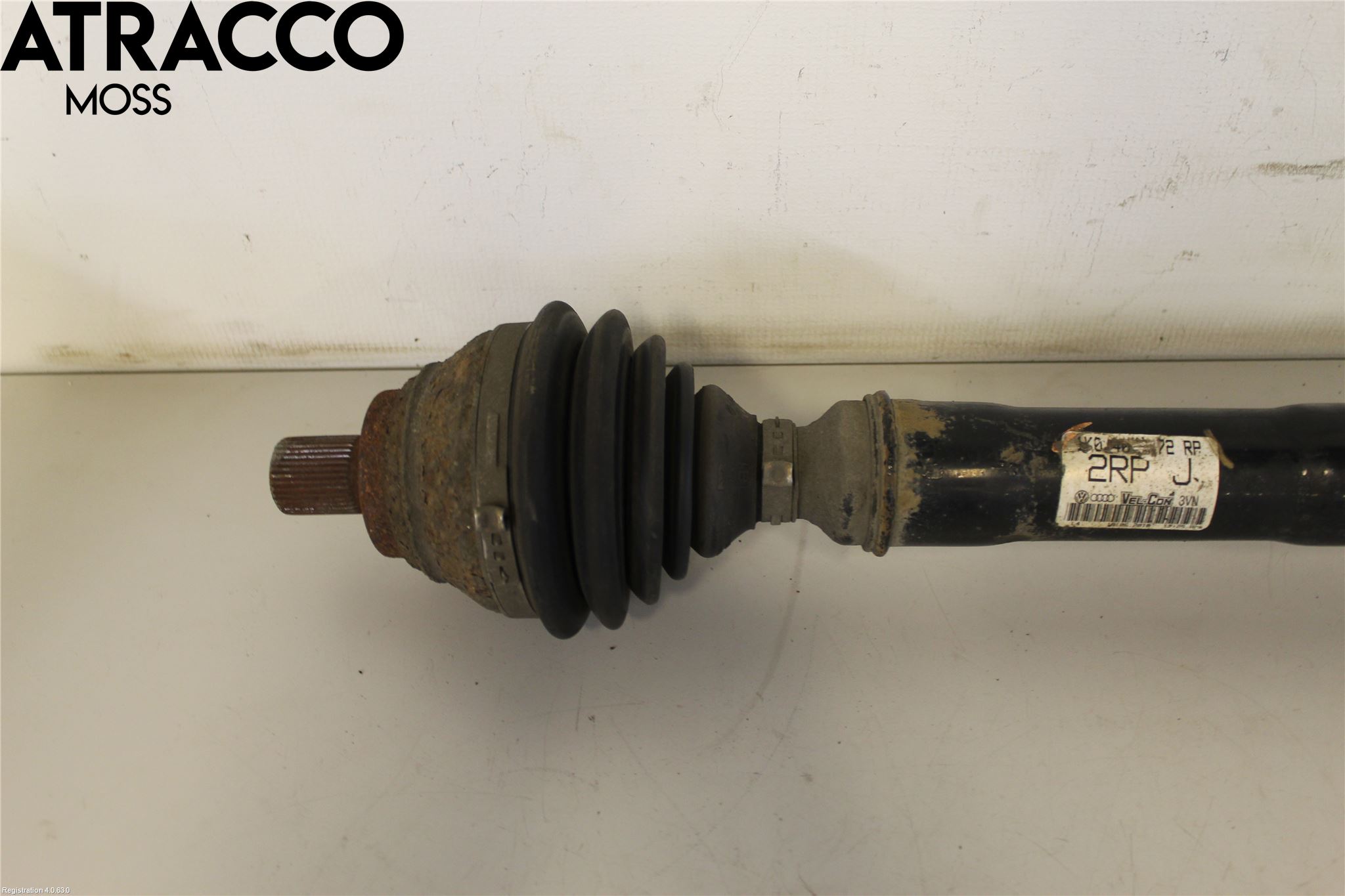 Volkswagen VW GOLF VI 09-13 Drivaksel Foran Kompl Høyre