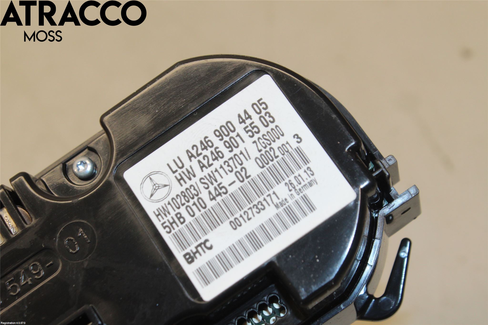 Mercedes-Benz MB A-KLASS (W176) 13-18 Varme Ac Betjening-Display