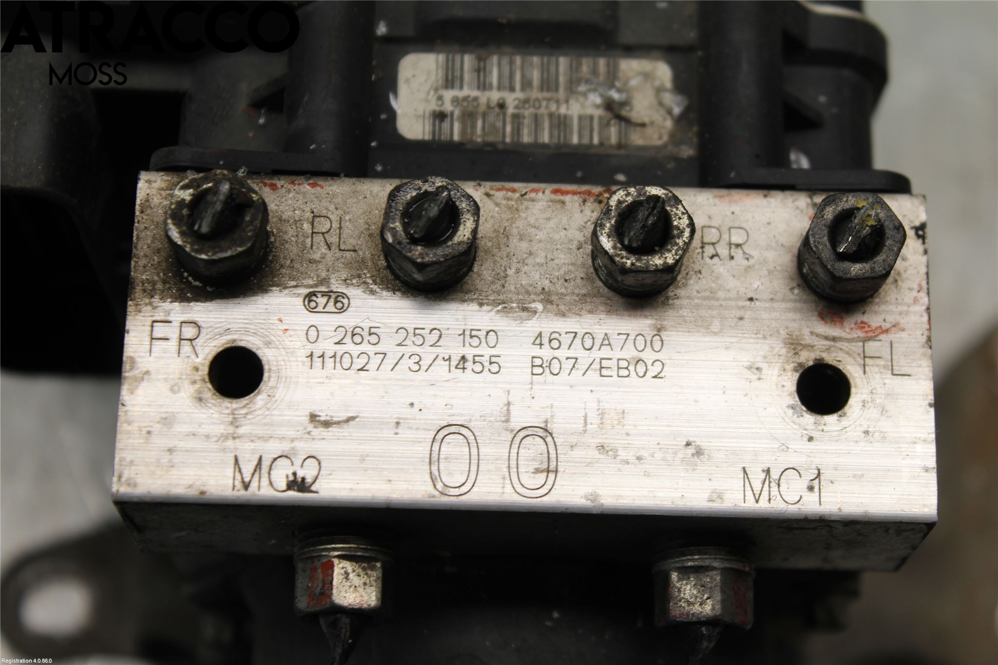 Citroen C-ZERO Abs Hydraulikkaggregat