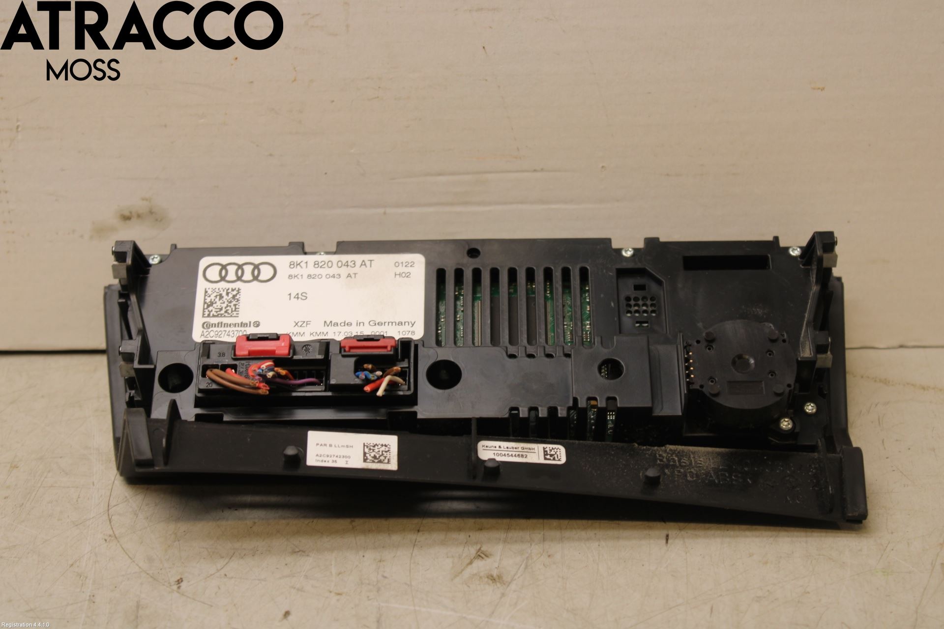 Audi A5 07-16 Varme Ac Betjening-Display
