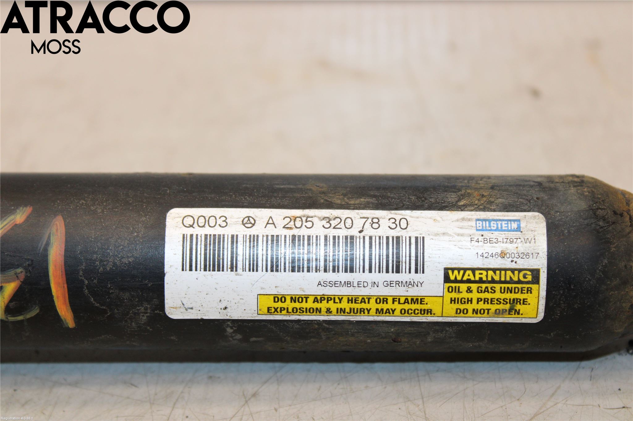 Mercedes-Benz MB C-KLASS (W205) 14-21 Støtdemper Bak