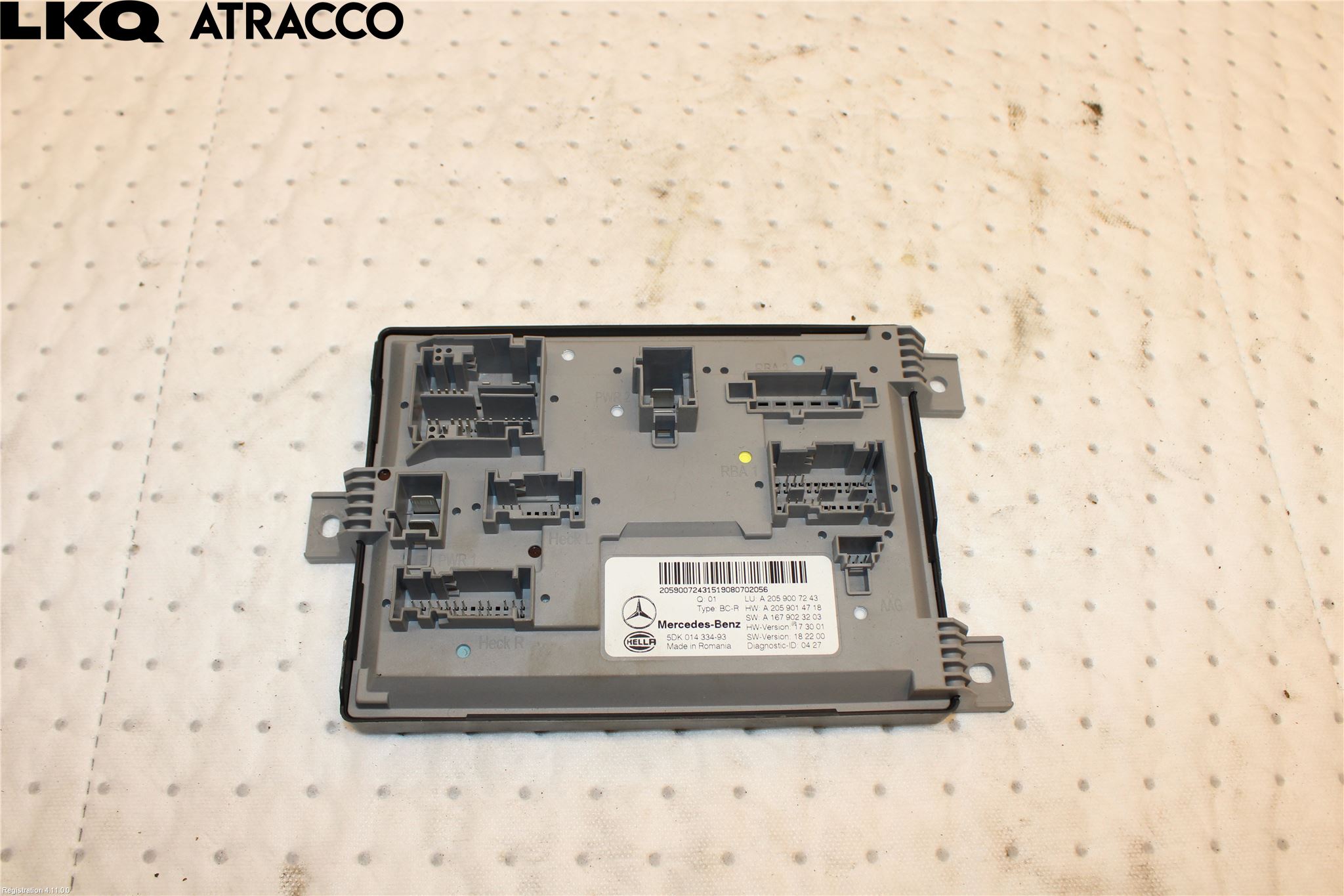 Mercedes-Benz MB EQC (N293) 20- Styreenhet Øvrig